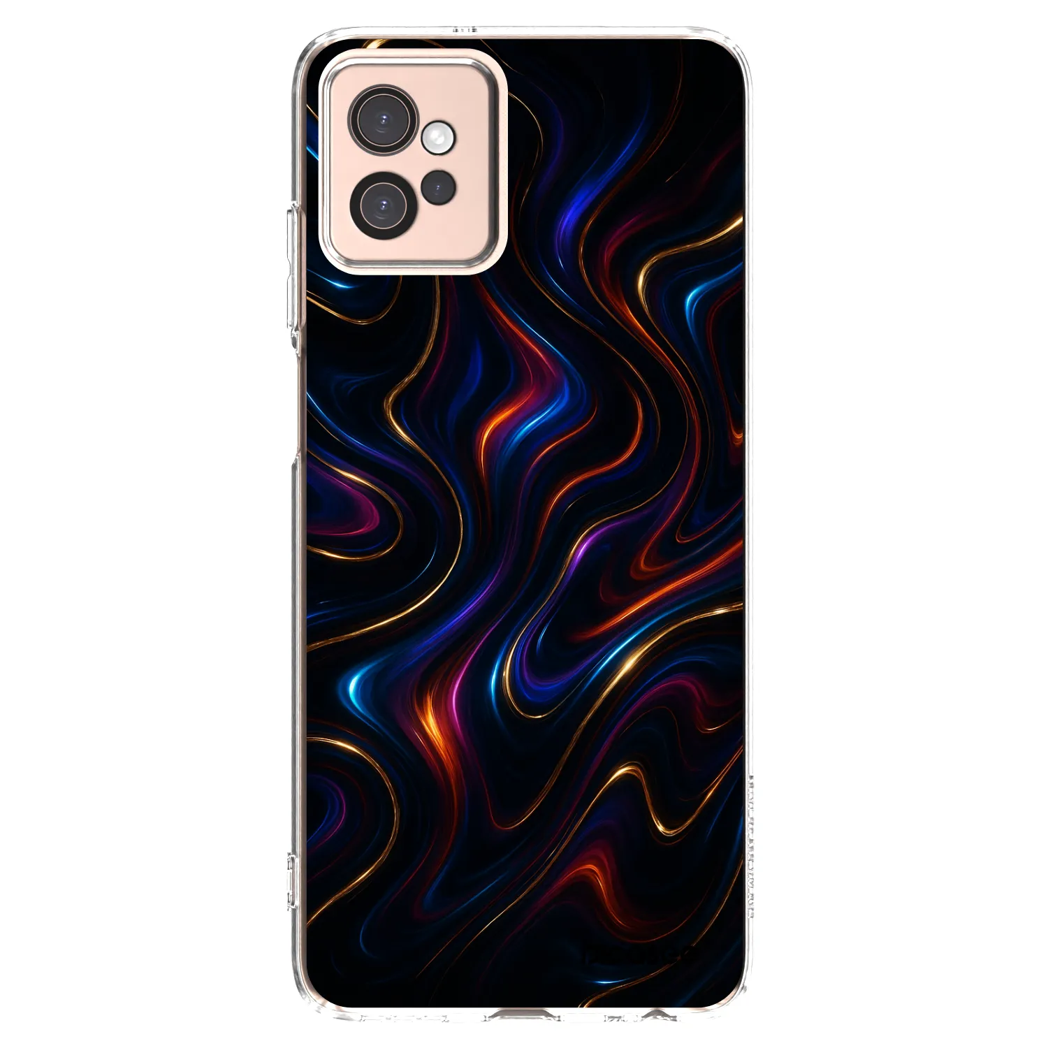Picasee silikonska prozirna maskica za Motorola Moto G32 - Noir