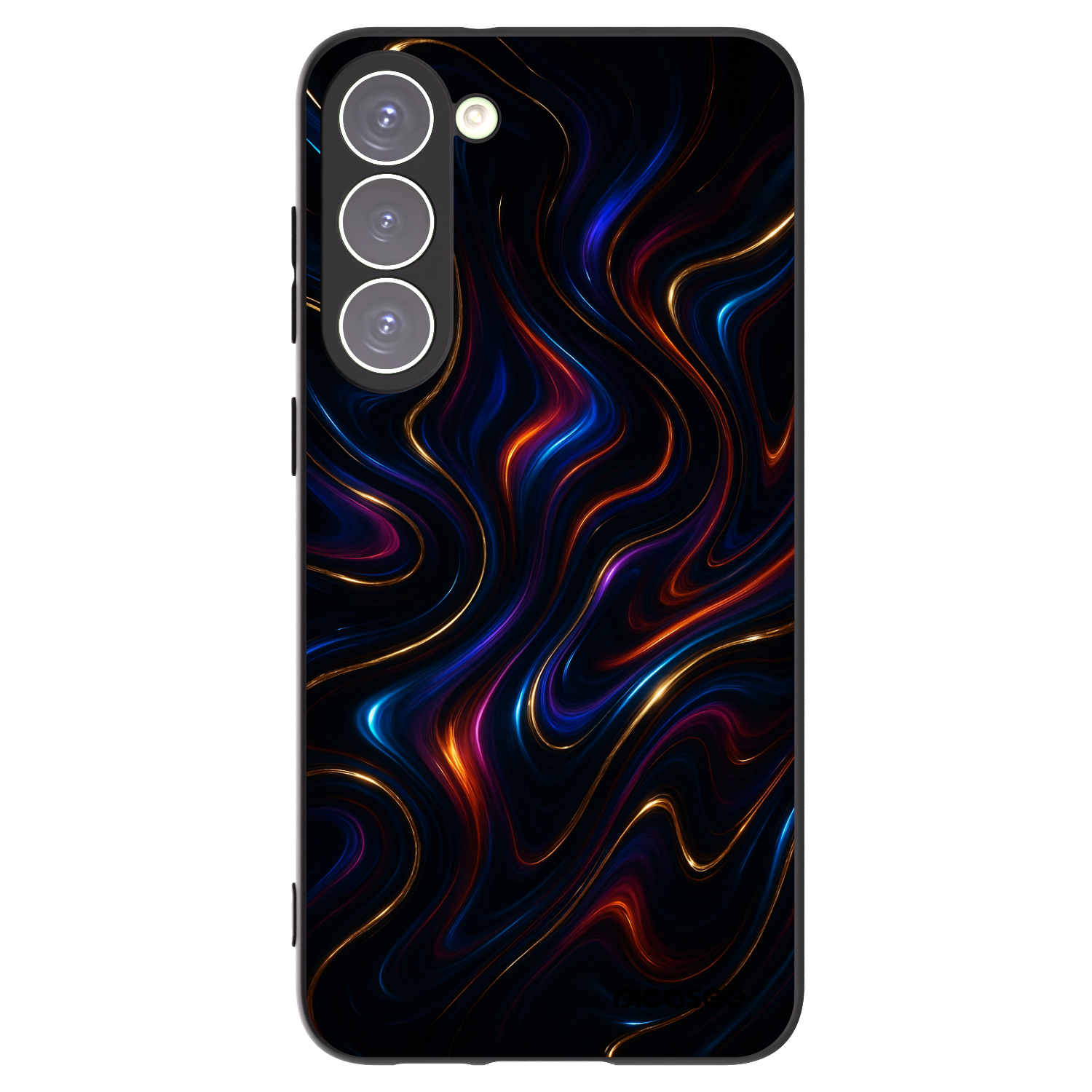 Picasee crna silikonska maskica za Samsung Galaxy S23+ 5G - Noir