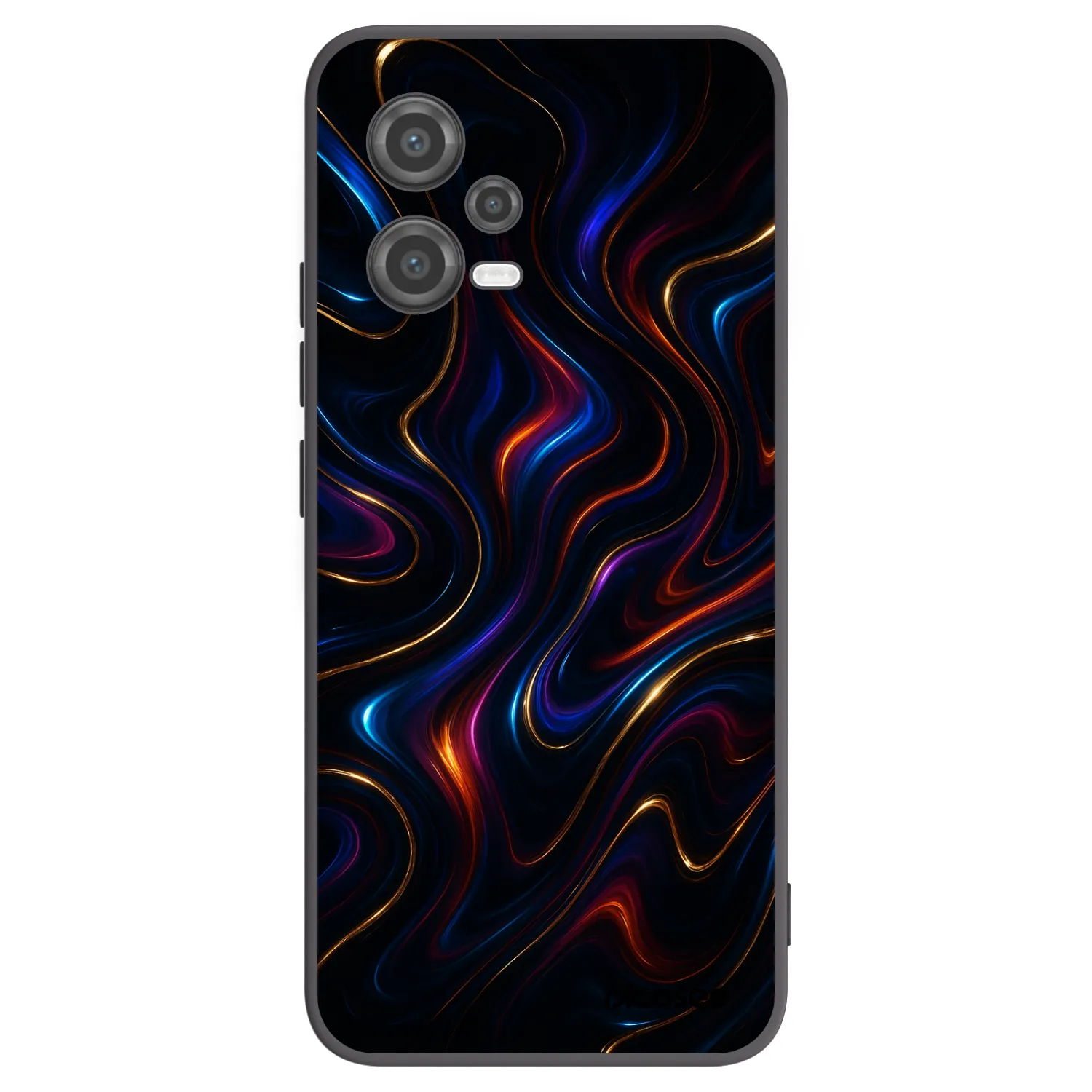 Picasee crna silikonska maskica za Xiaomi Poco X5 - Noir