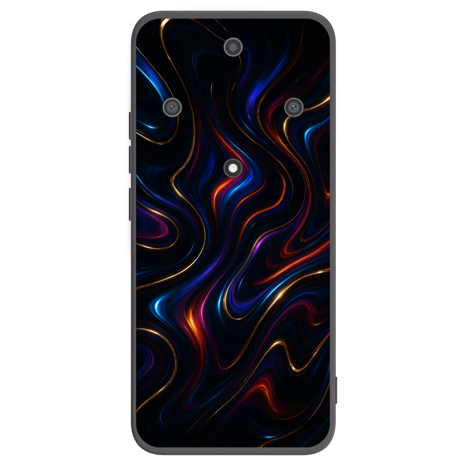 Picasee crna silikonska maskica za Honor Magic5 Lite 5G - Noir
