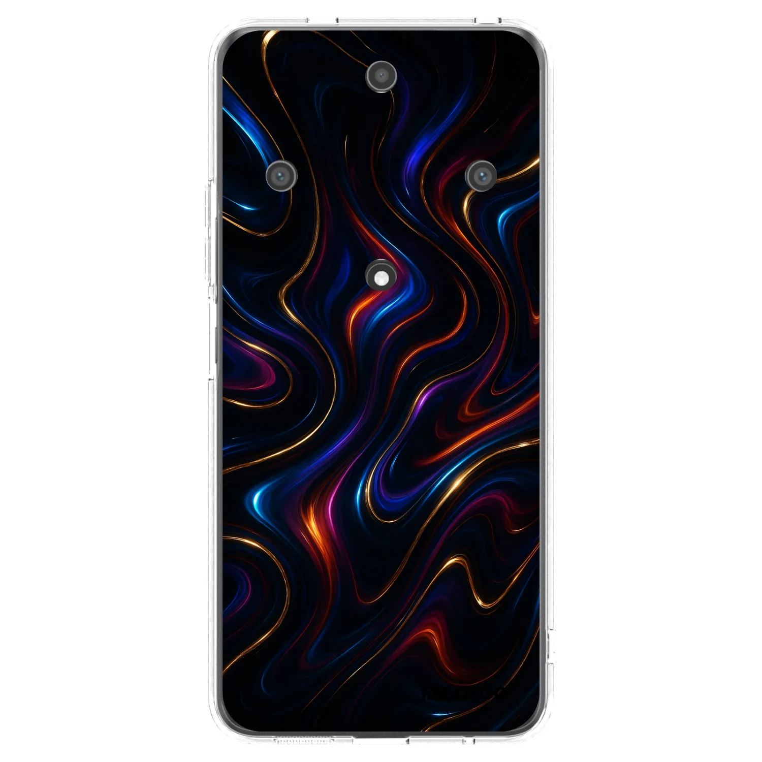 Picasee silikonska prozirna maskica za Honor Magic5 Lite 5G - Noir