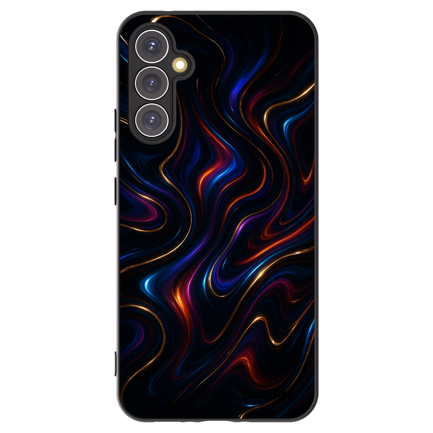 Picasee crna silikonska maskica za Samsung Galaxy A34 5G A346B - Noir