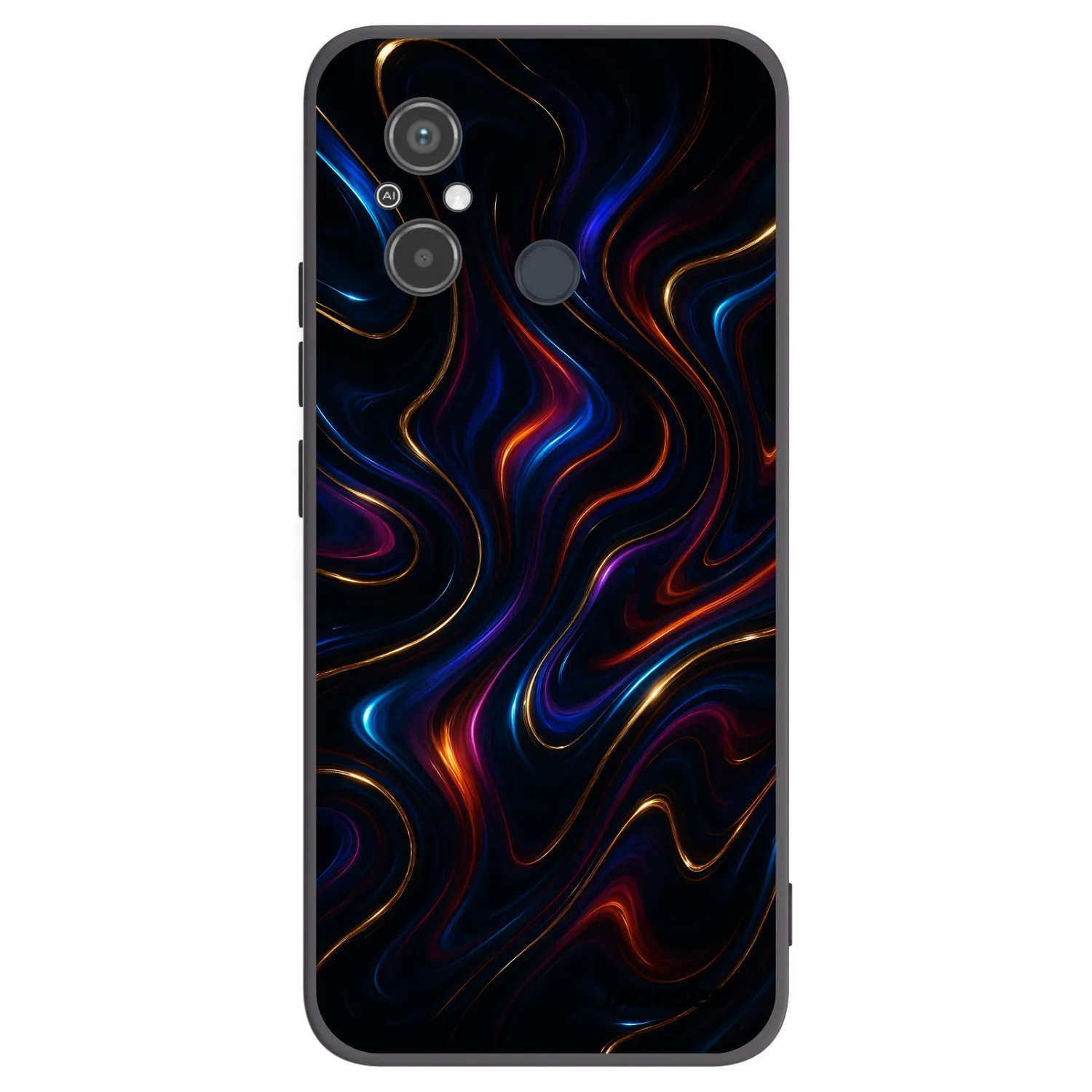 Picasee crna silikonska maskica za Xiaomi Redmi 12C - Noir