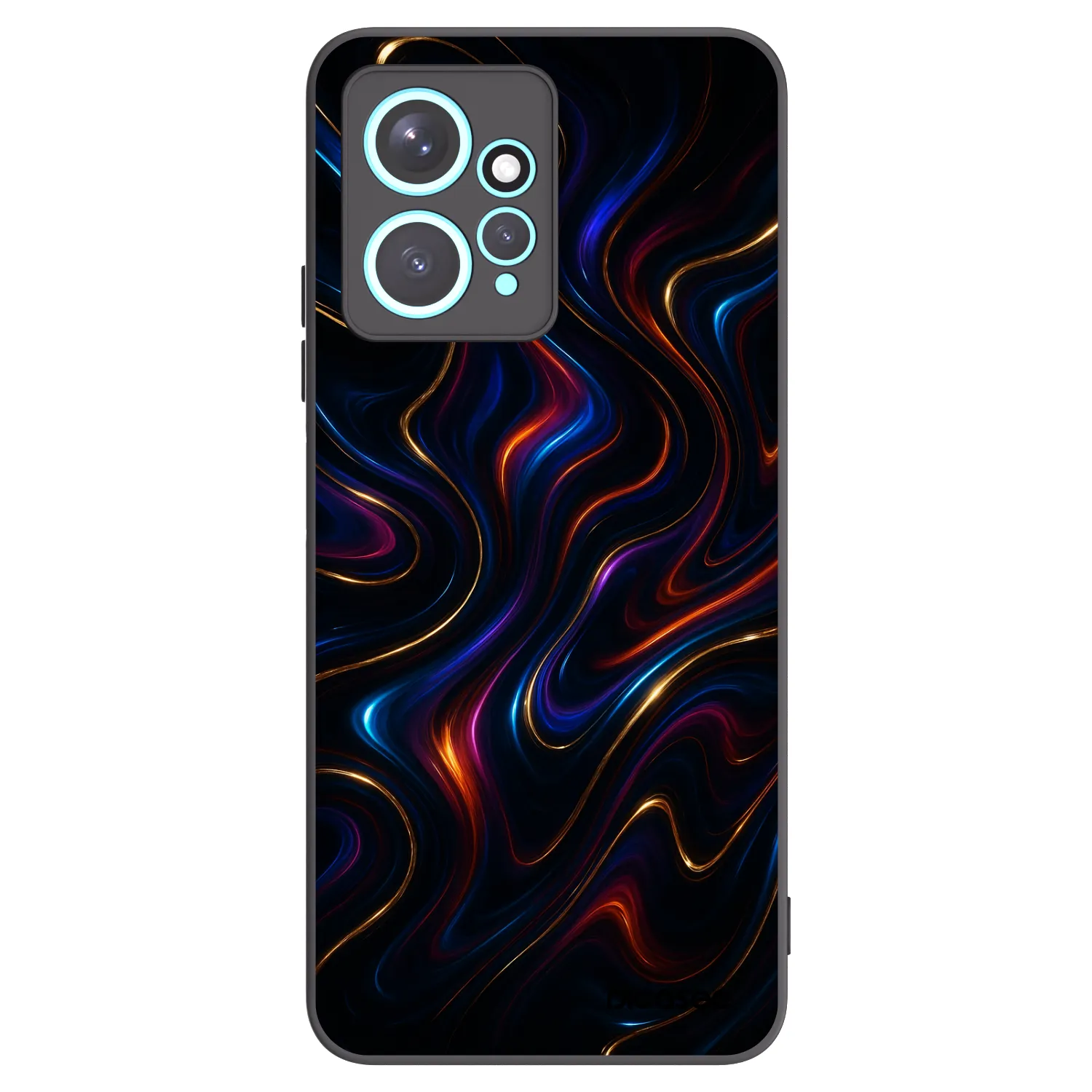 Picasee crna silikonska maskica za Xiaomi Redmi Note 12 4G - Noir