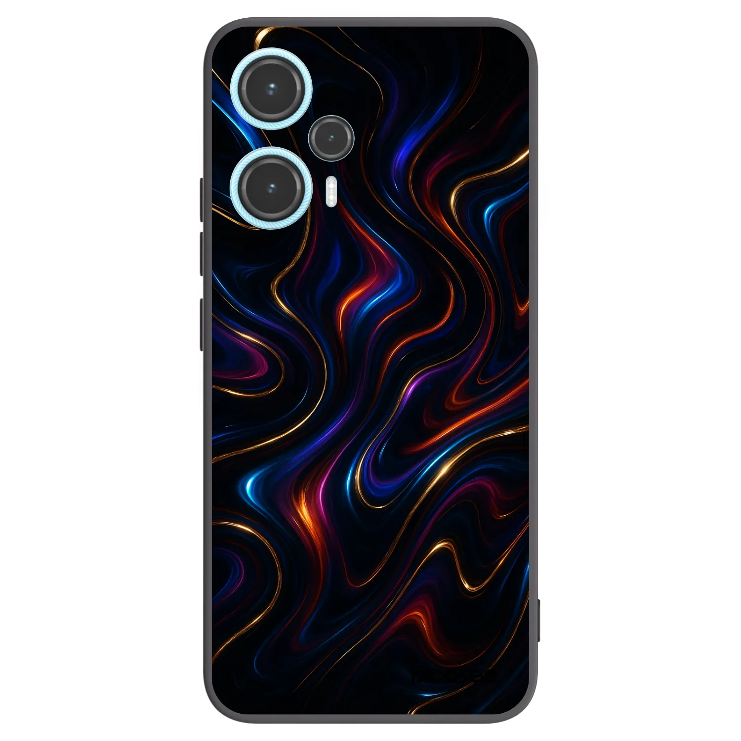 Picasee crna silikonska maskica za Xiaomi Poco F5 - Noir