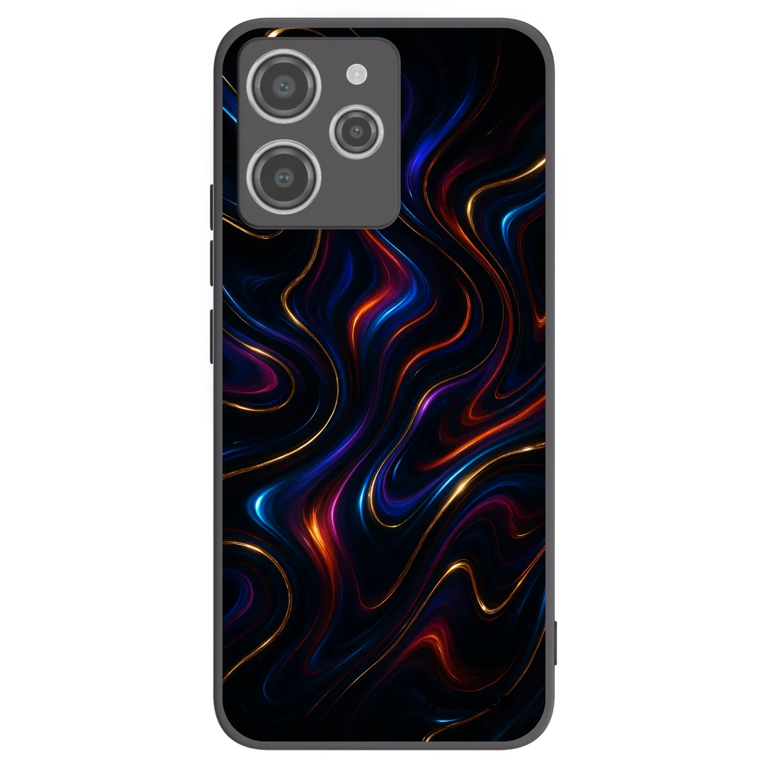Picasee crna silikonska maskica za Xiaomi Redmi 12 4G - Noir