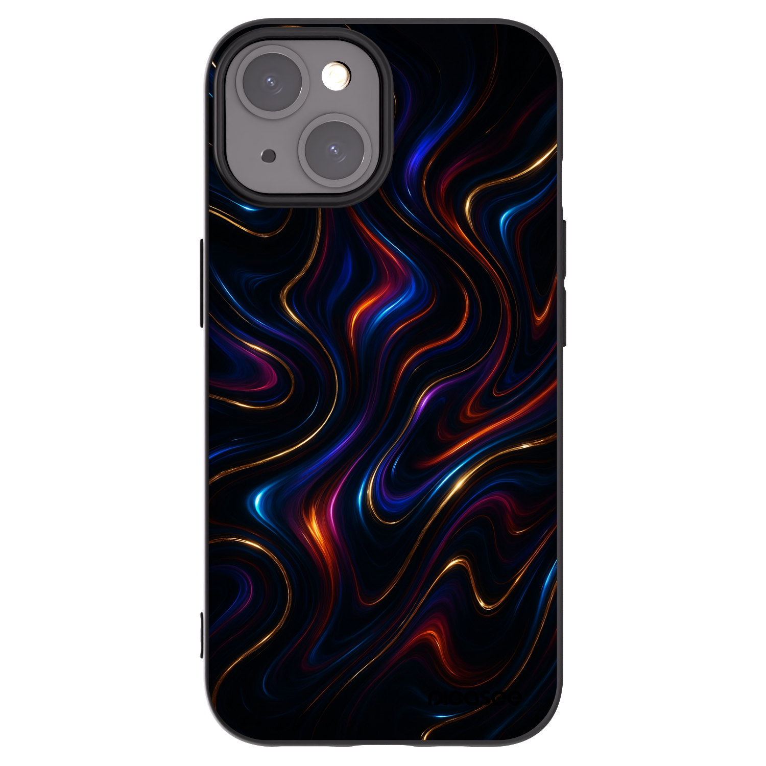 Picasee crna silikonska maskica za Apple iPhone 15 - Noir