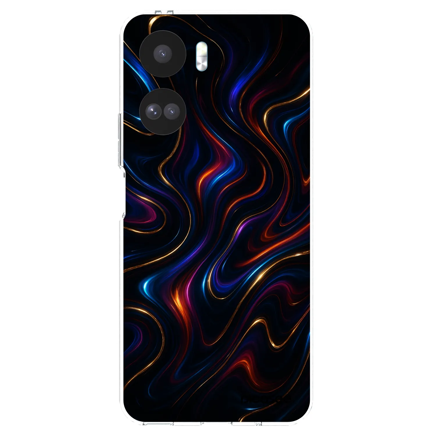 Picasee silikonska prozirna maskica za Honor 90 Lite 5G - Noir