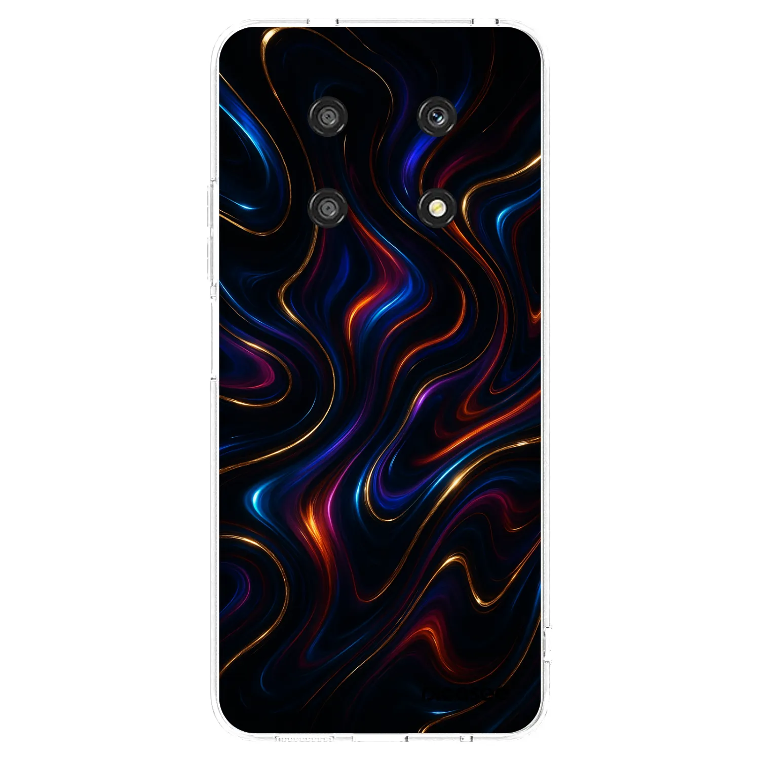 Picasee silikonska prozirna maskica za Honor Magic4 Lite 5G - Noir
