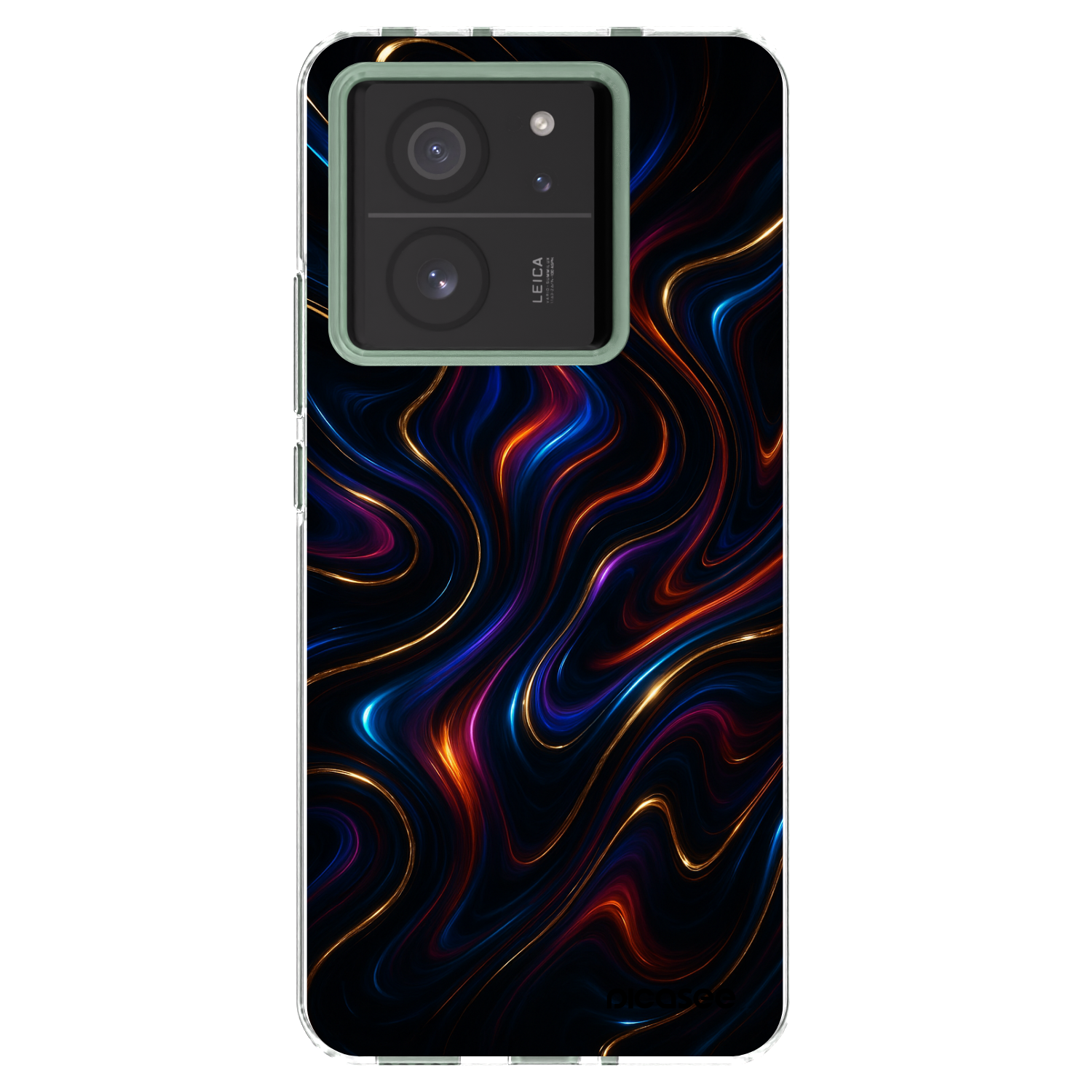 Picasee silikonska prozirna maskica za Xiaomi 13T - Noir