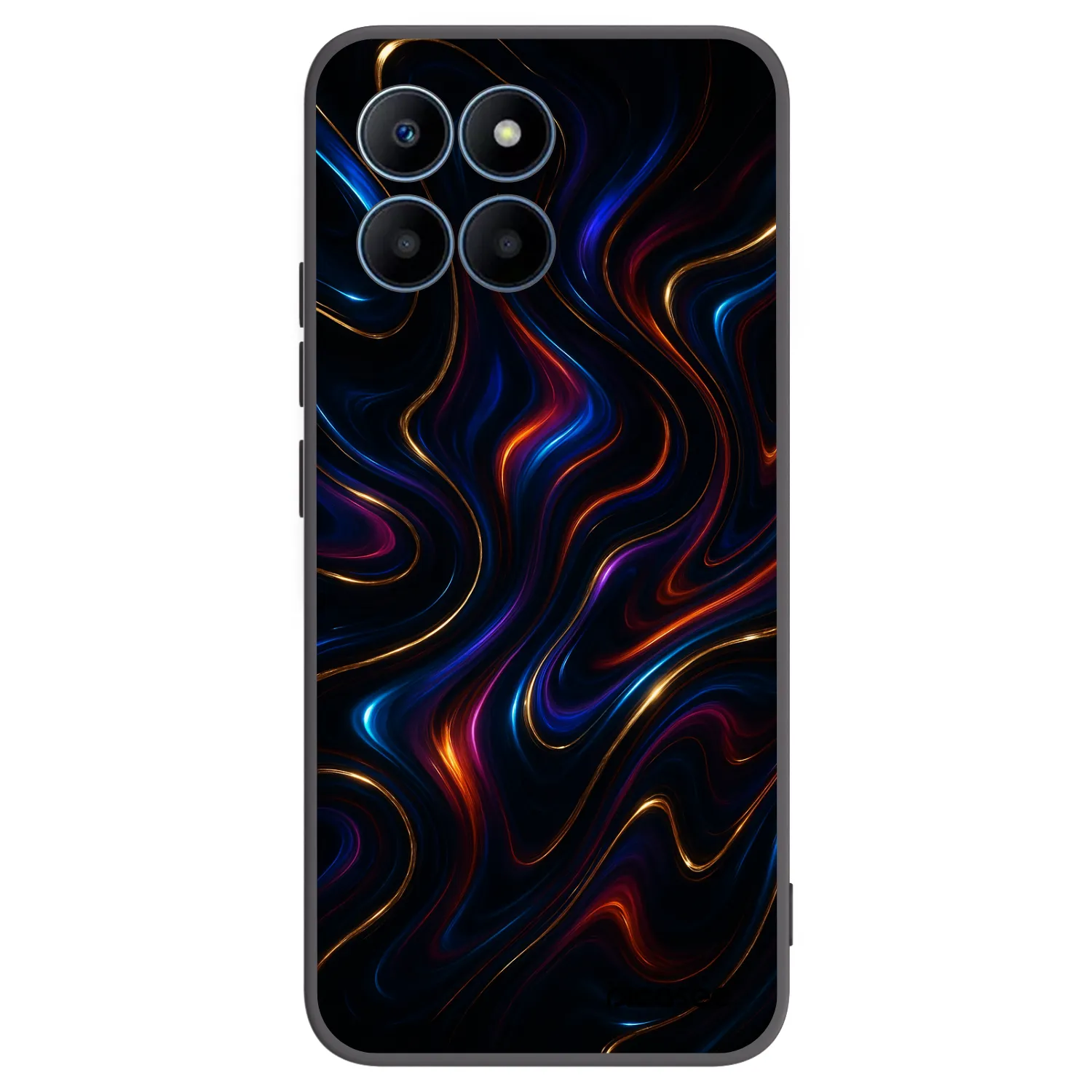 Picasee crna silikonska maskica za Honor 70 Lite - Noir