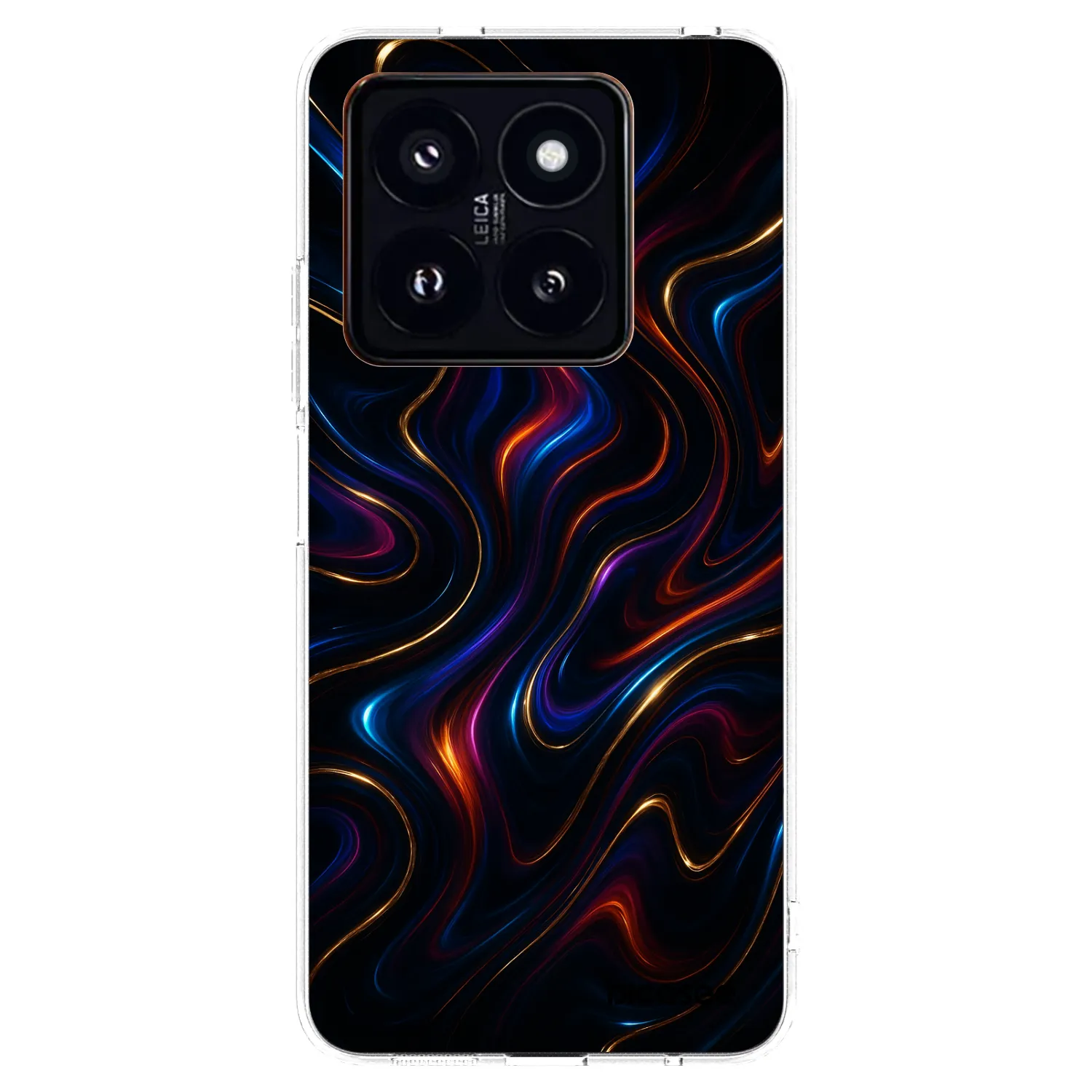 Picasee silikonska prozirna maskica za Xiaomi 14 Pro - Noir
