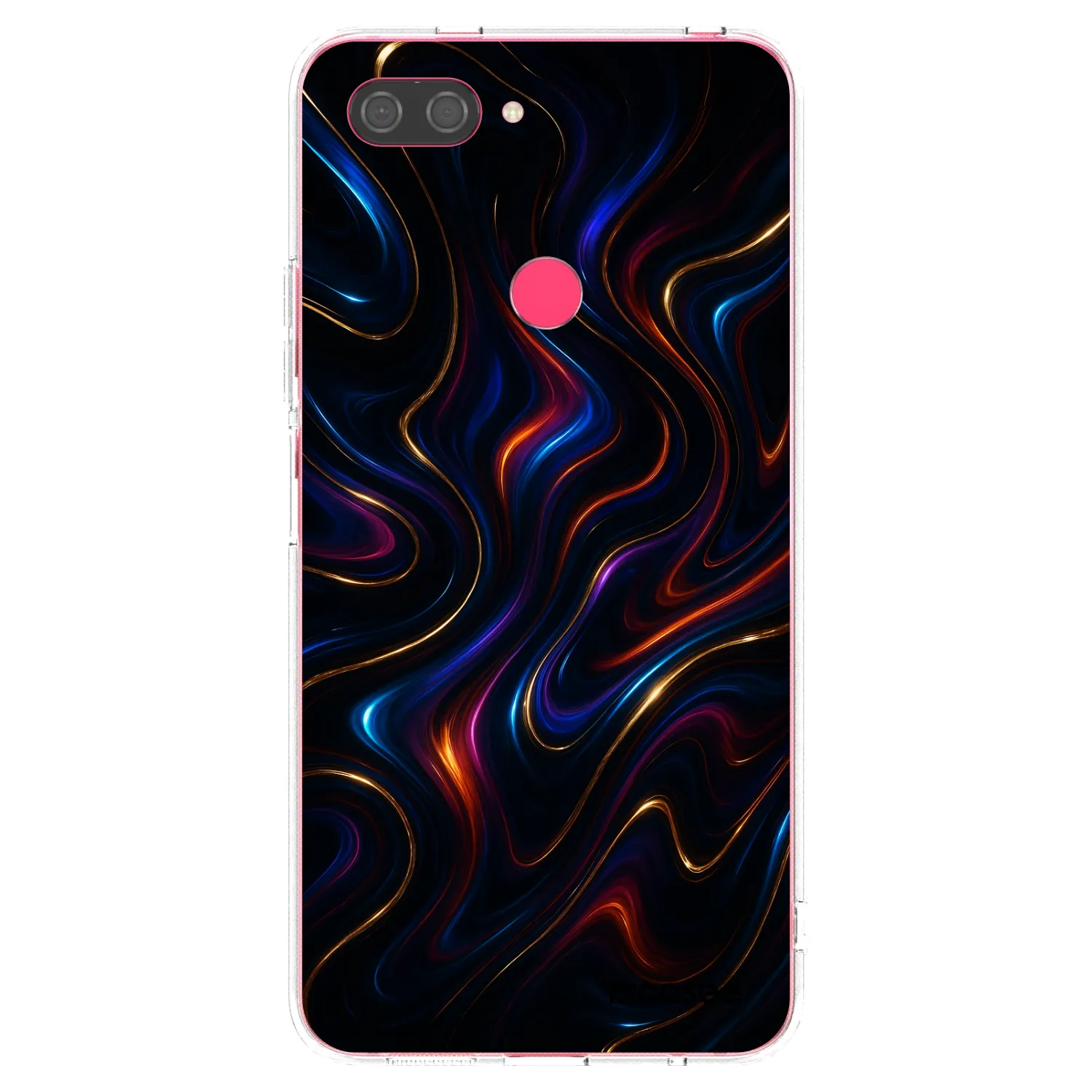 Picasee silikonska prozirna maskica za Xiaomi Mi 8 Lite - Noir