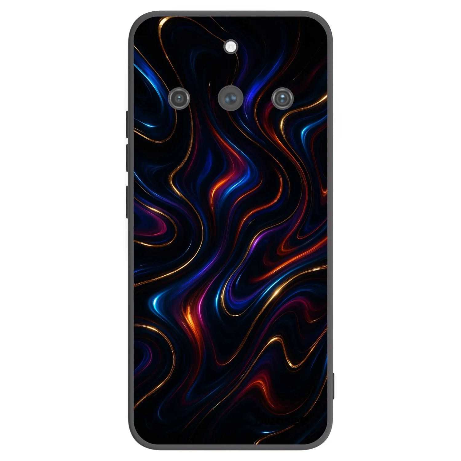 Picasee crna silikonska maskica za Realme 11 Pro+ - Noir