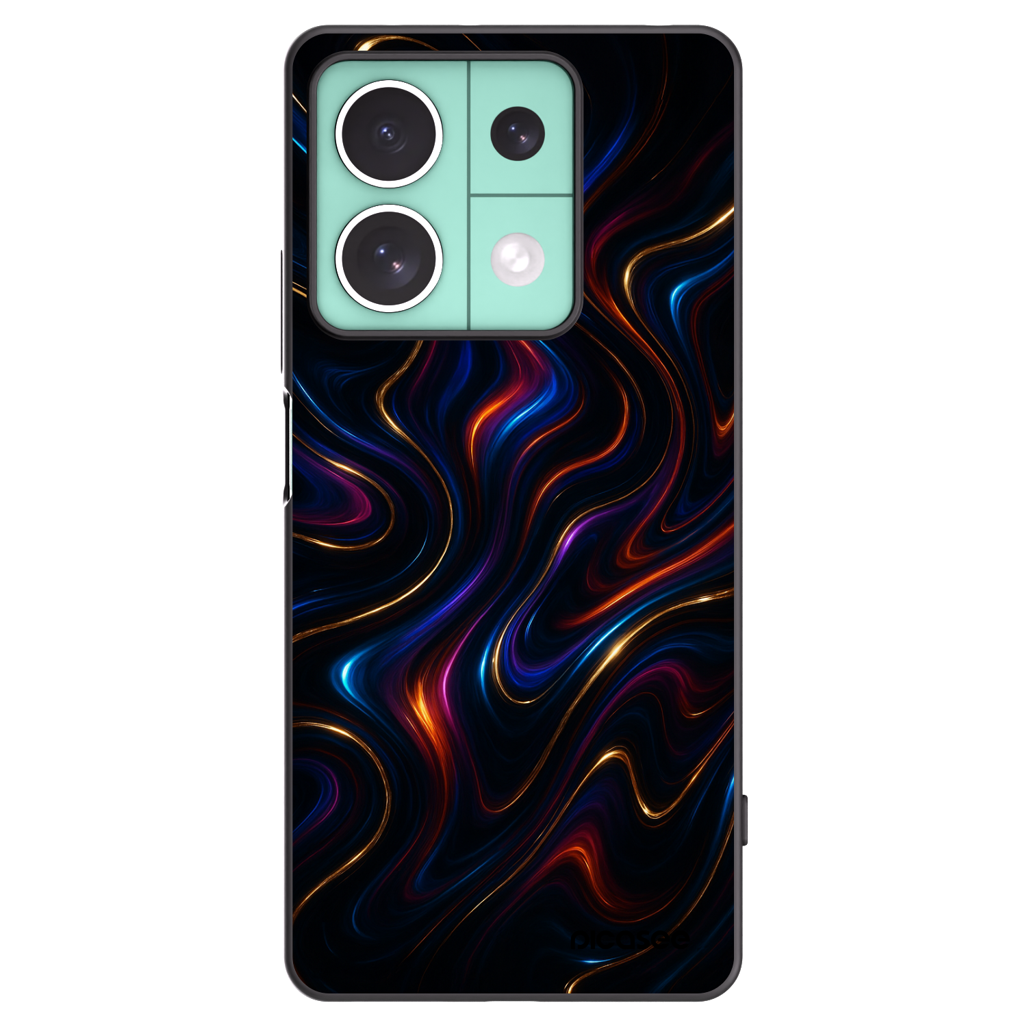 Picasee crna silikonska maskica za Xiaomi Redmi Note 13 5G - Noir