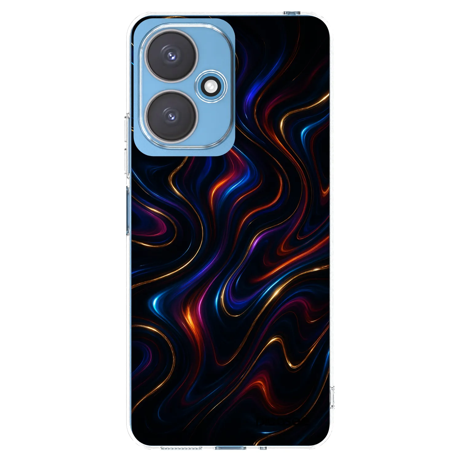 Picasee silikonska prozirna maskica za Xiaomi Redmi 13C 5G - Noir