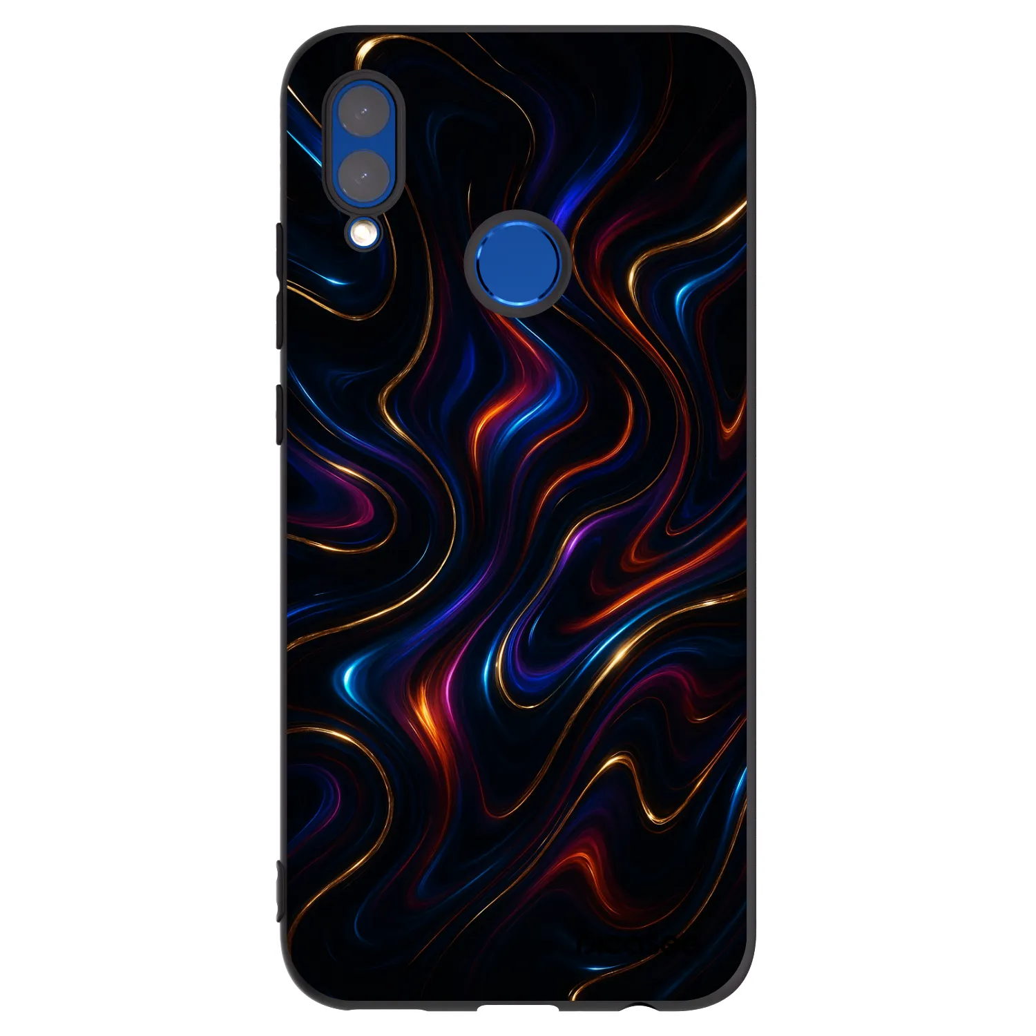 Picasee crna silikonska maskica za Honor 10 Lite - Noir