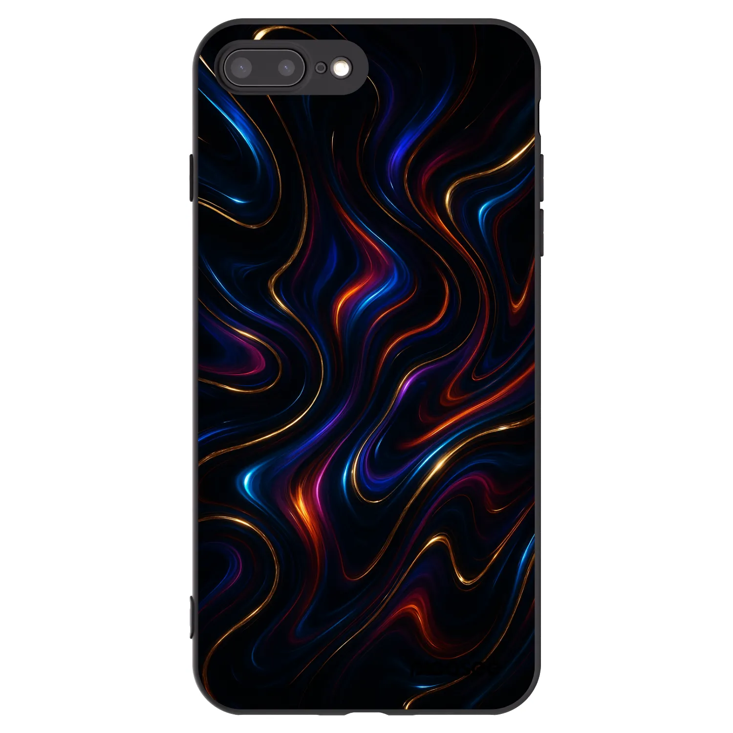 Picasee crna silikonska maskica za Apple iPhone 7 Plus - Noir