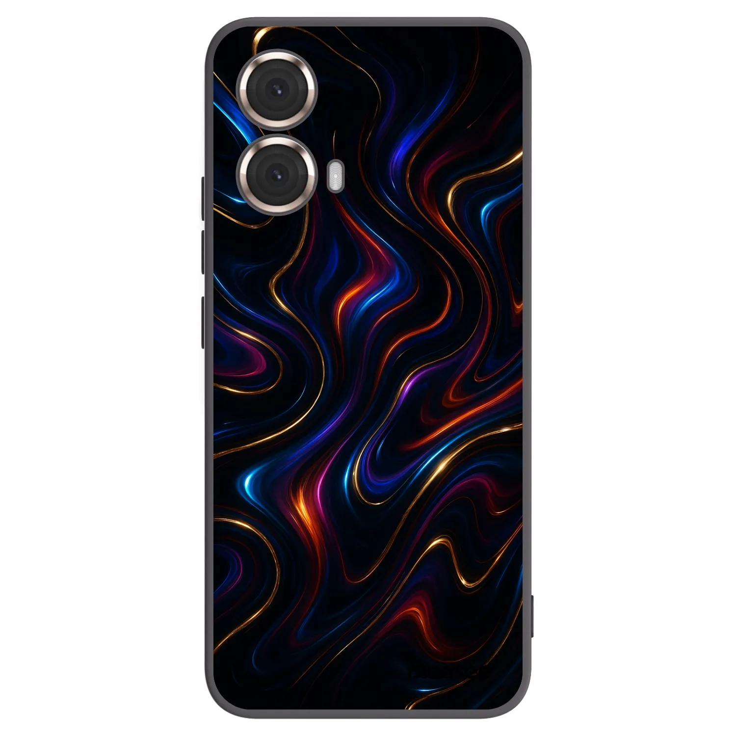 Picasee crna silikonska maskica za Motorola Moto G85 - Noir