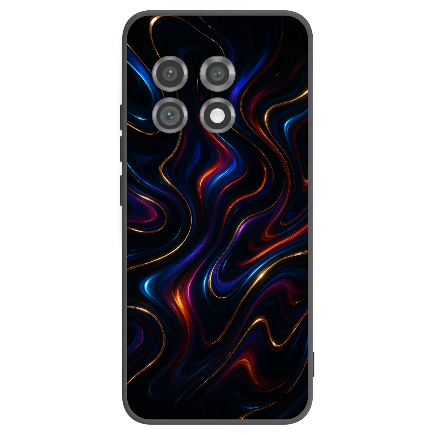 Picasee crna silikonska maskica za OnePlus 11 5G - Noir