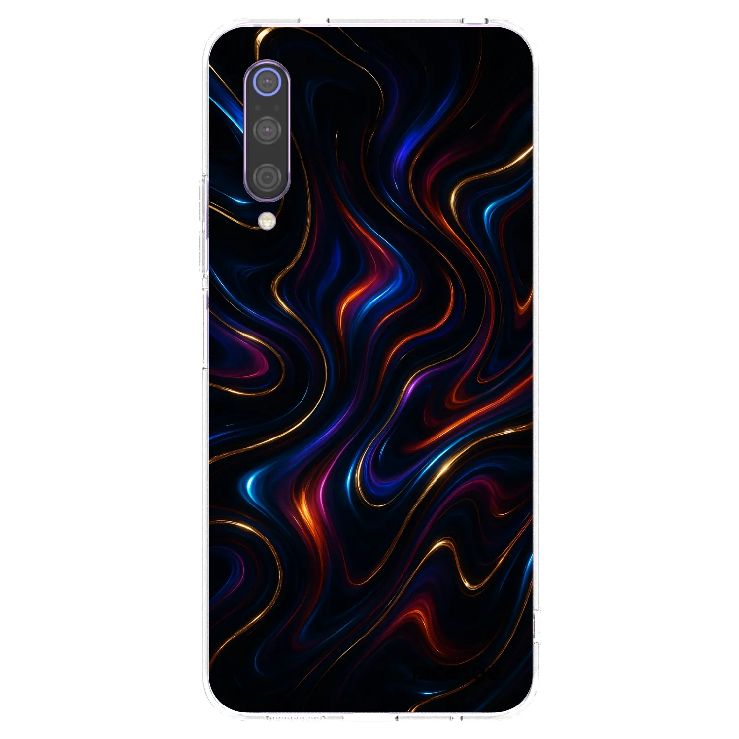 Picasee silikonska prozirna maskica za Xiaomi Mi 9 - Noir
