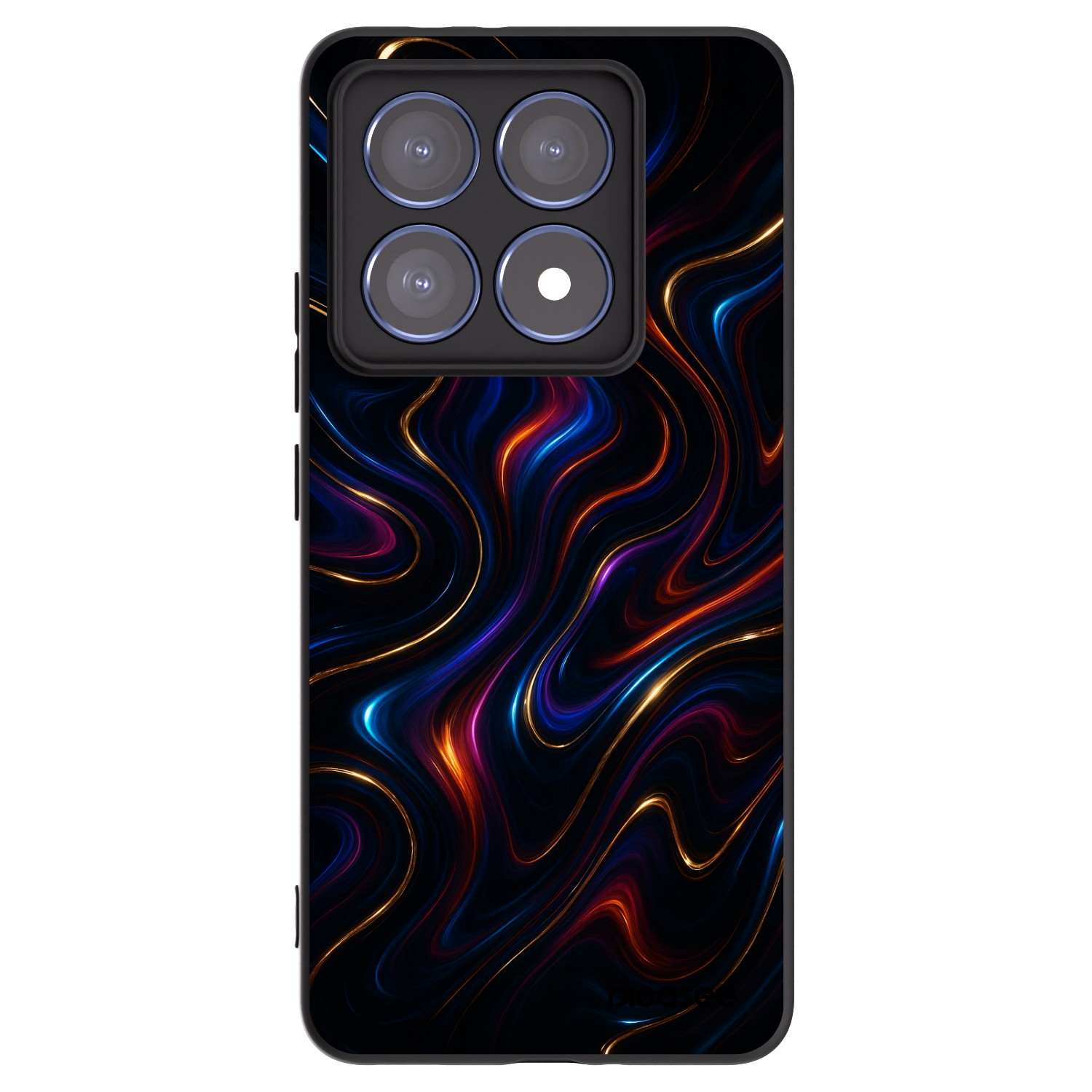 Picasee crna silikonska maskica za Xiaomi 14T Pro - Noir