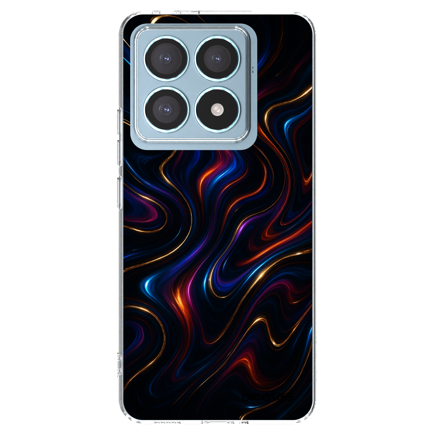 Picasee silikonska prozirna maskica za Xiaomi 14T Pro - Noir