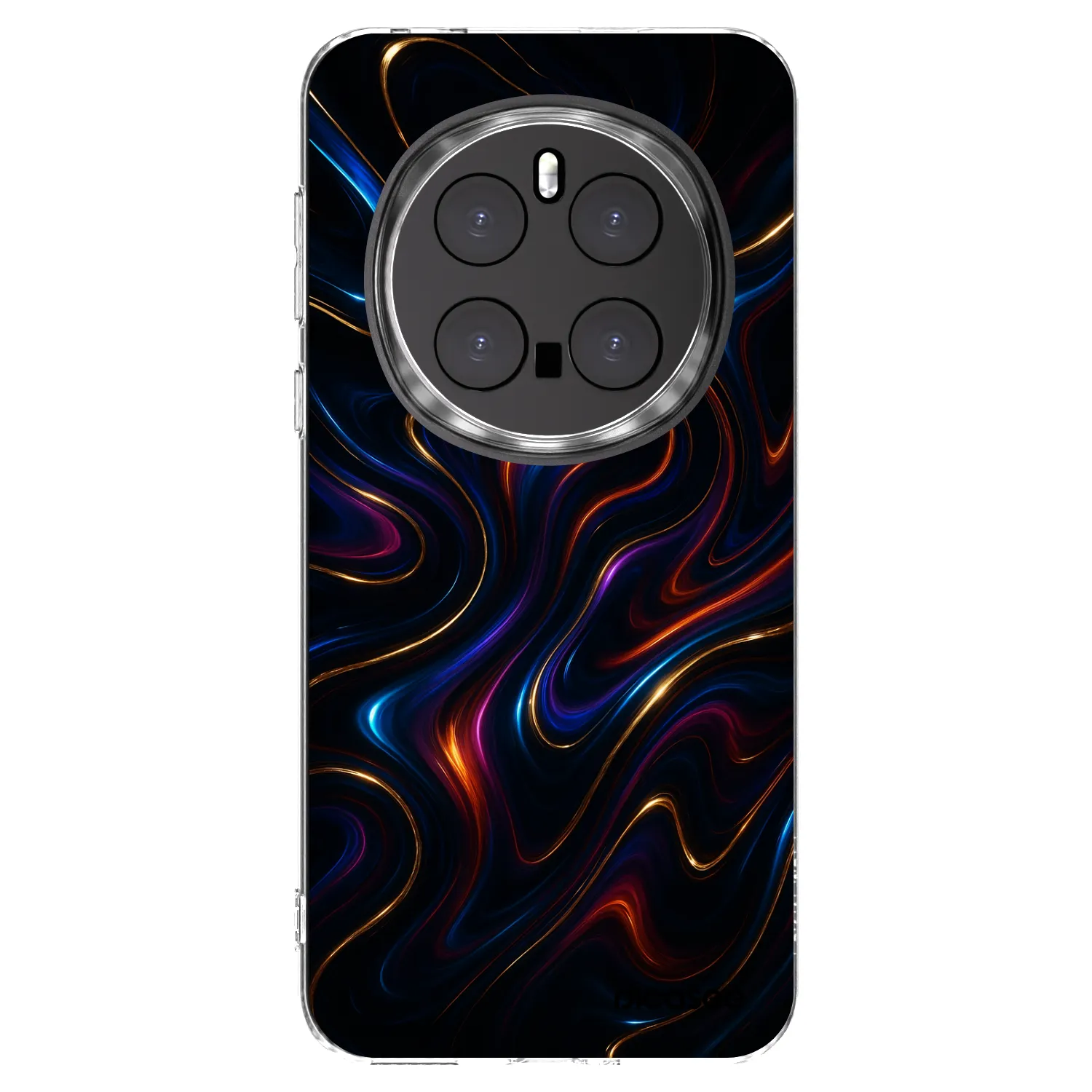 Picasee silikonska prozirna maskica za Honor Magic7 Pro 5G - Noir