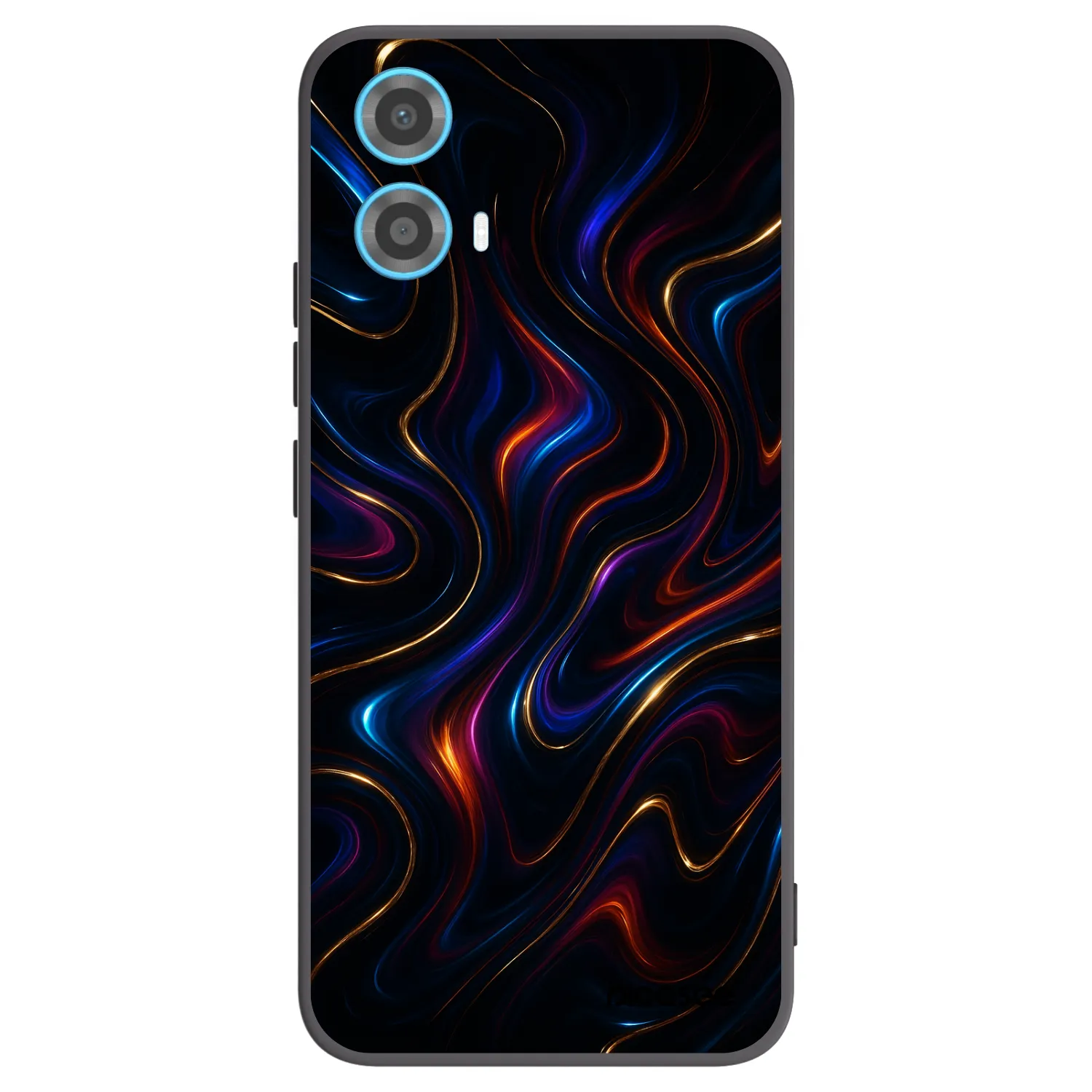 Picasee crna silikonska maskica za Motorola Moto G34 5G - Noir