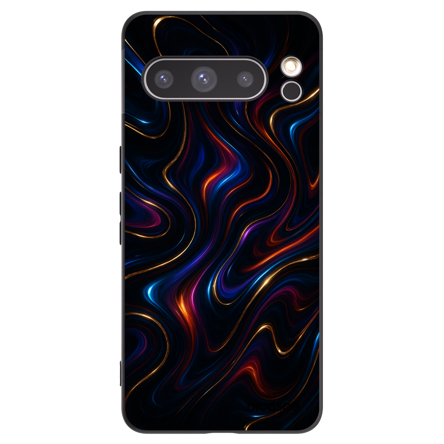 Picasee crna silikonska maskica za Google Pixel 8 Pro - Noir