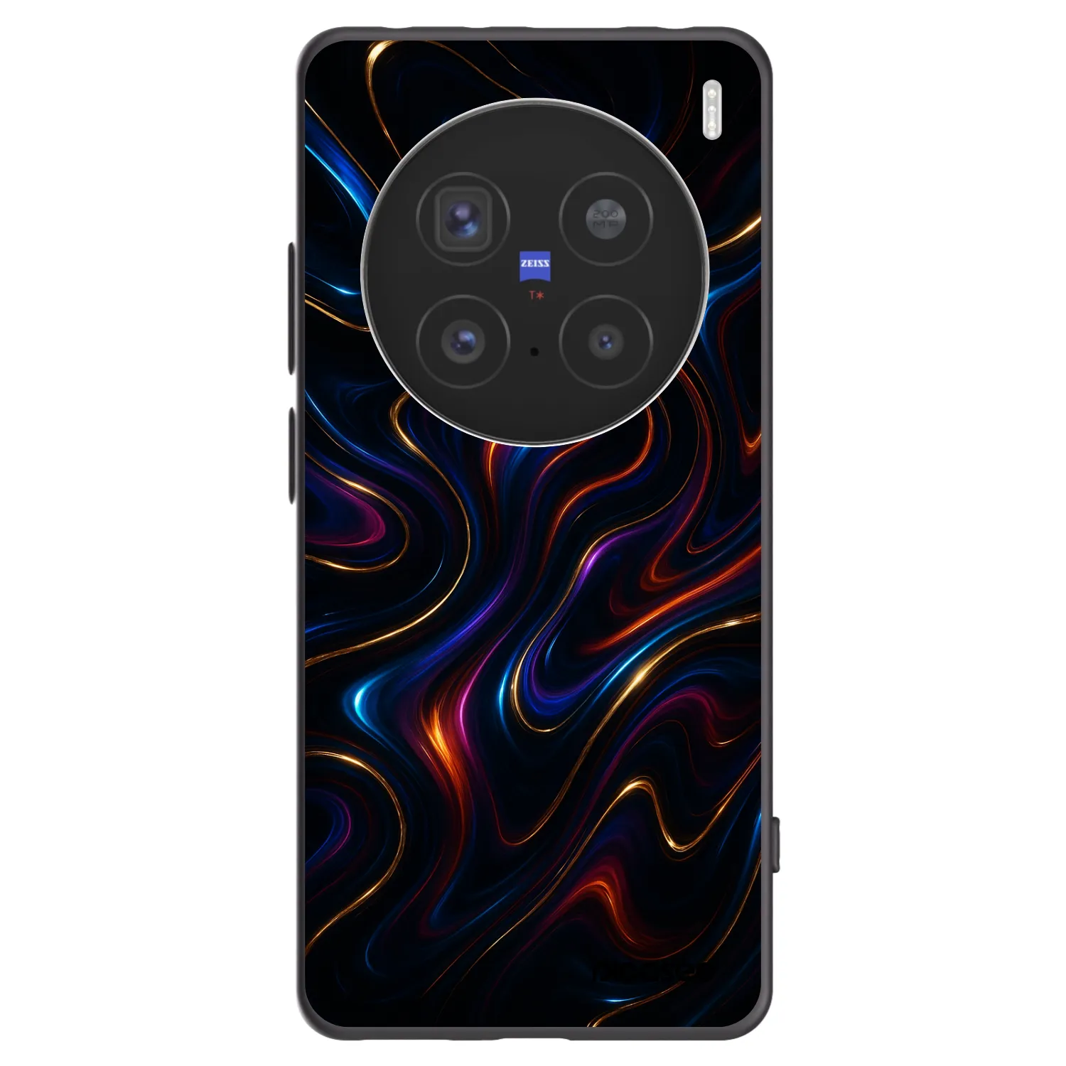 Picasee crna silikonska maskica za Vivo X200 Pro - Noir