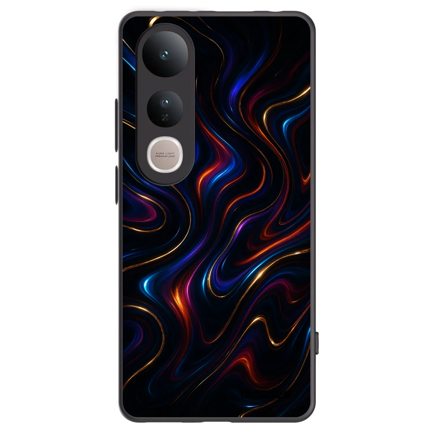 Picasee crna silikonska maskica za Vivo V50 Lite 5G - Noir
