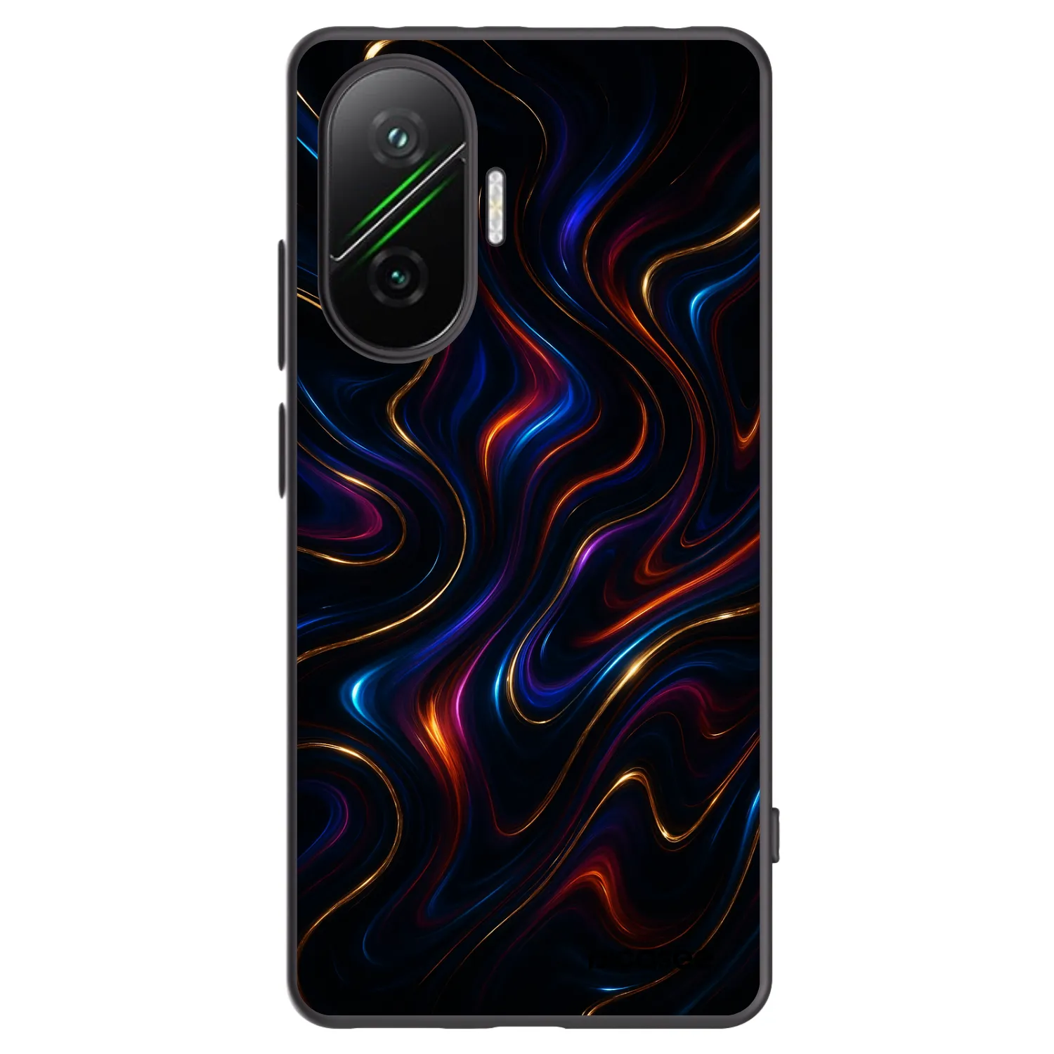 Picasee crna silikonska maskica za Xiaomi Poco F7 Pro 5G - Noir