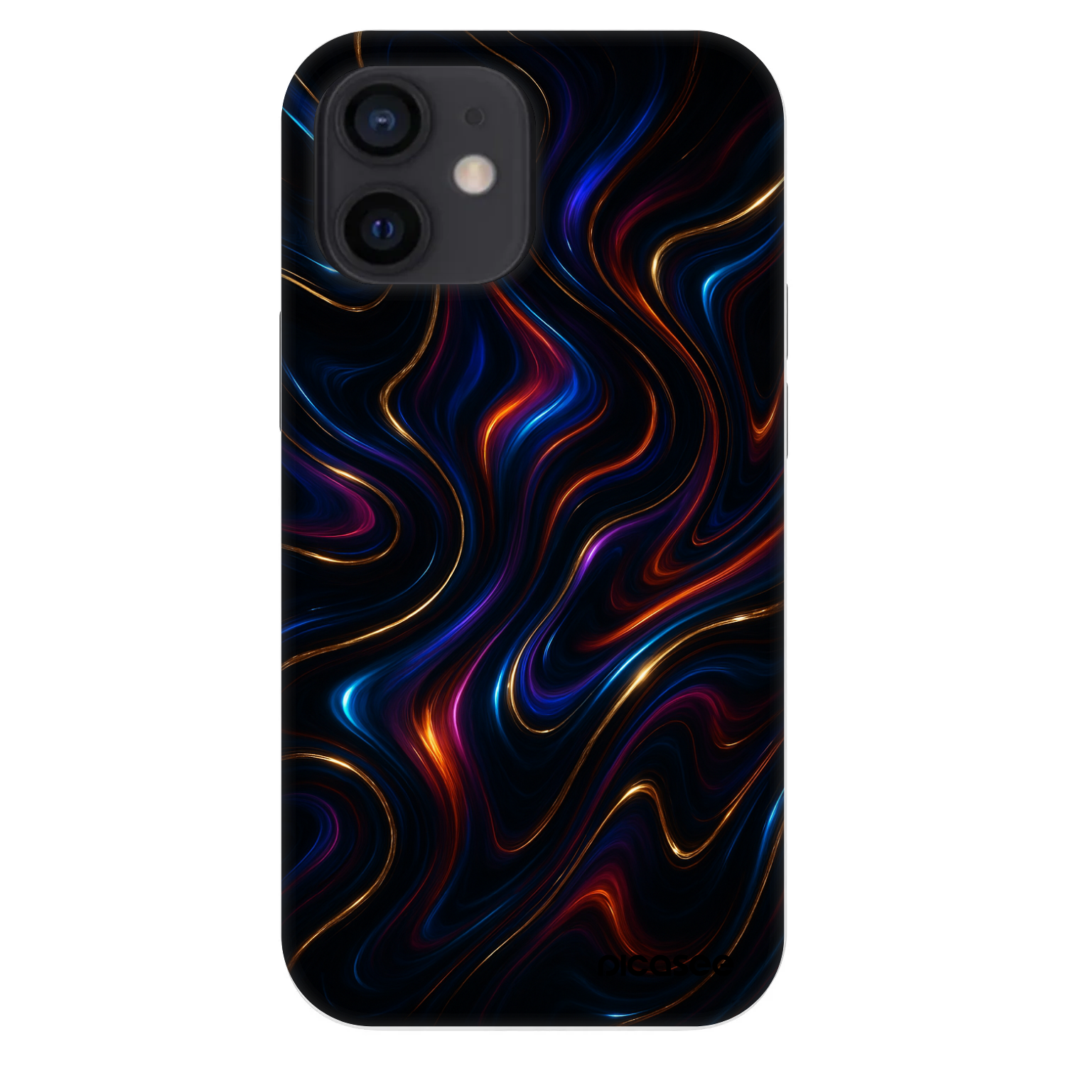 Picasee Fashion Case za Apple iPhone 12 mini - Noir