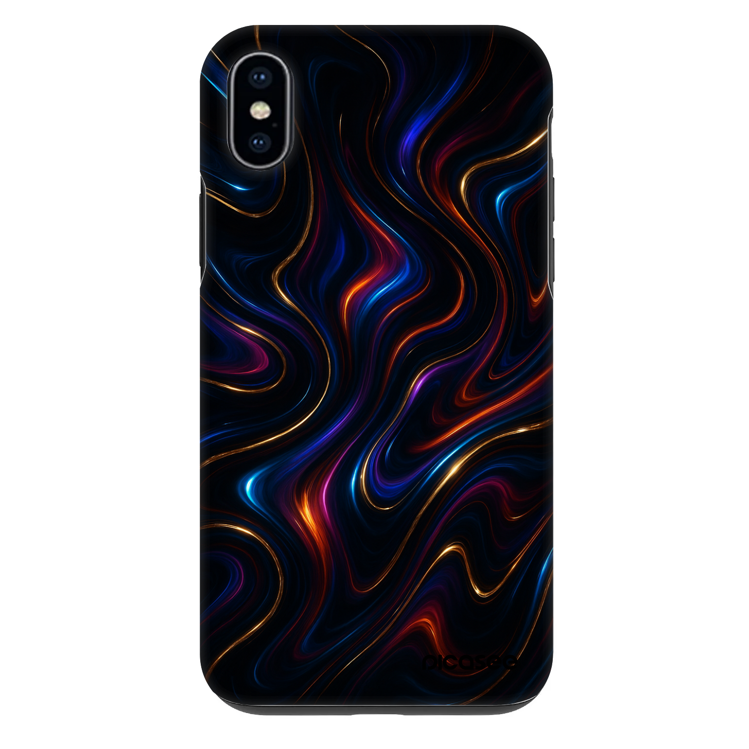 Picasee Fashion Case za Apple iPhone XS Max - Noir