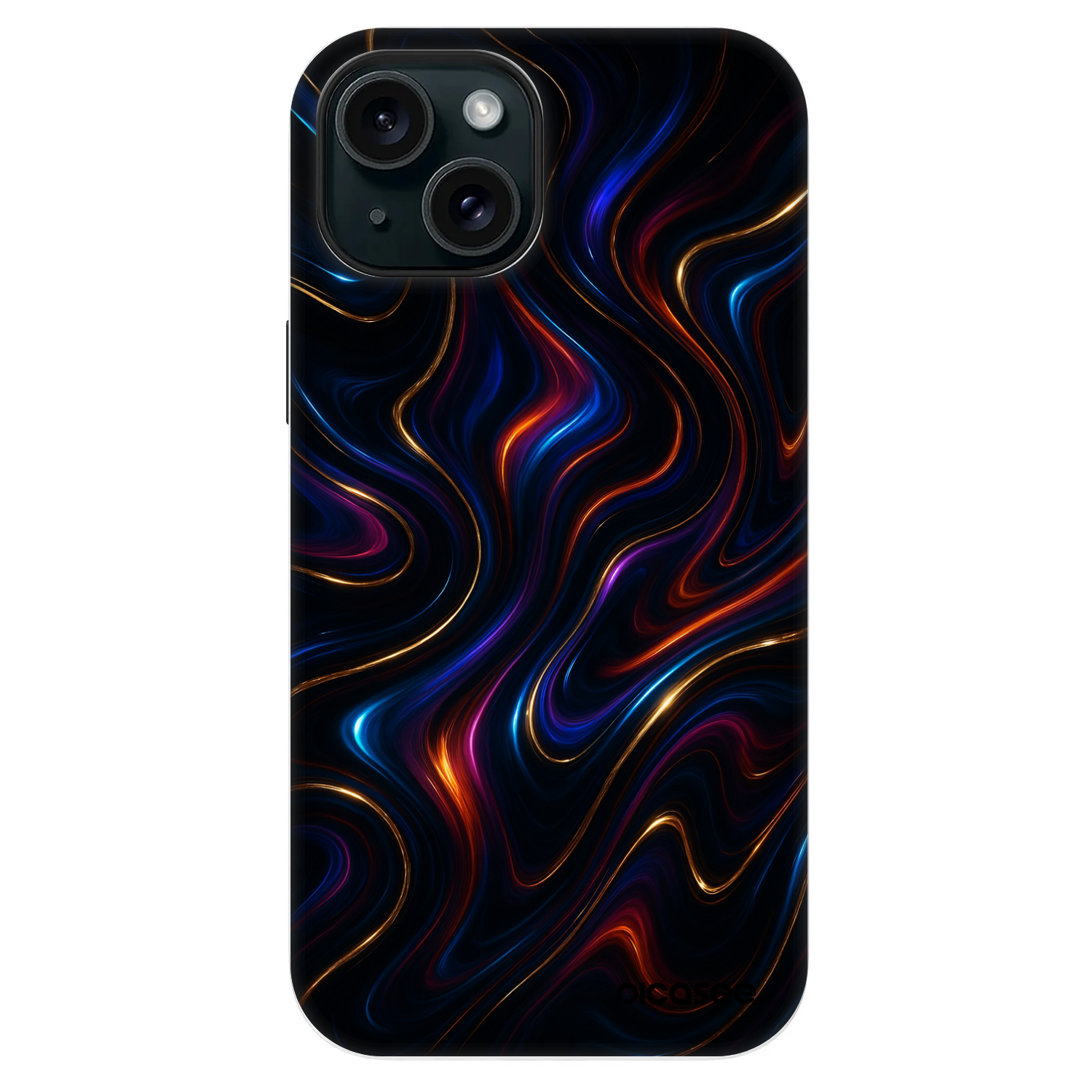 Picasee Fashion Case MagSafe za Apple iPhone 13 - Noir