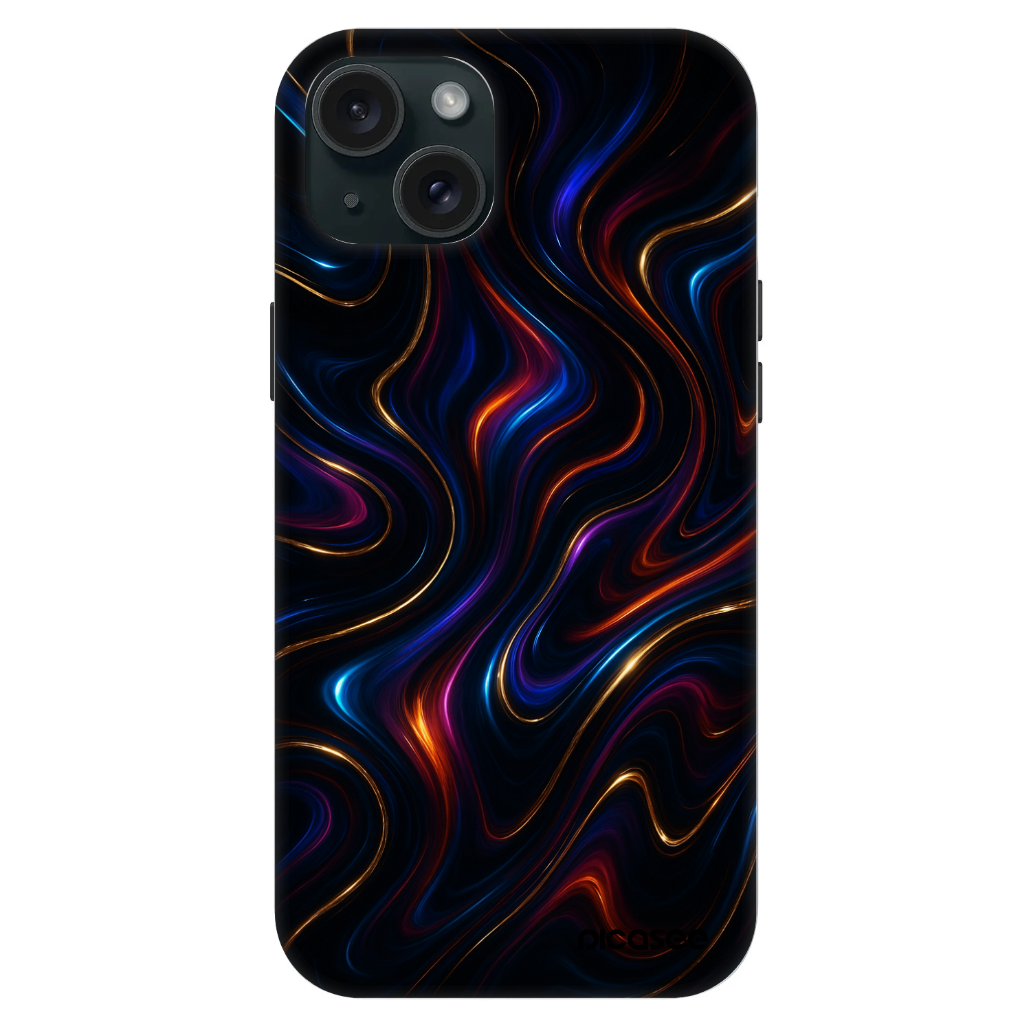 Picasee Fashion Case MagSafe za Apple iPhone 15 Plus - Noir