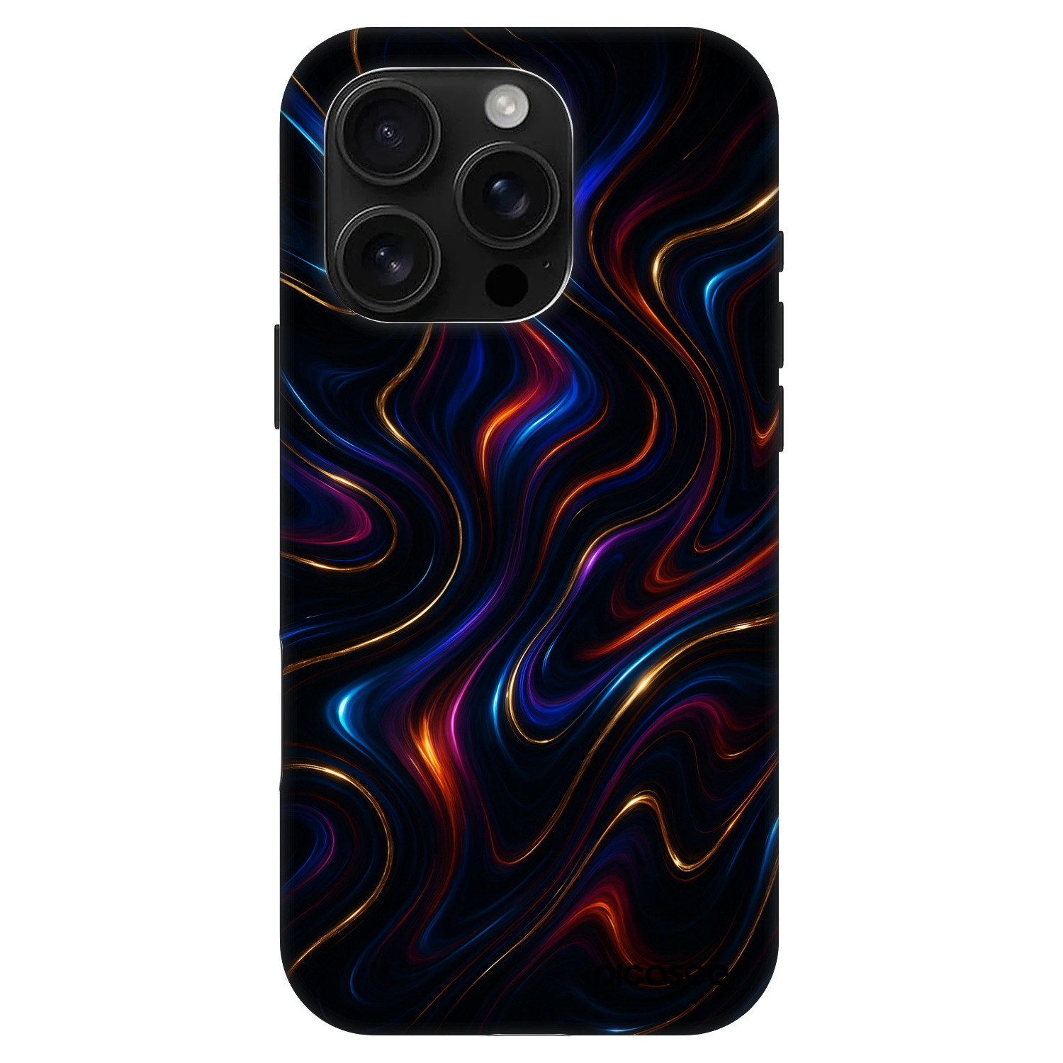 Picasee Fashion Case MagSafe za Apple iPhone 16 Pro - Noir