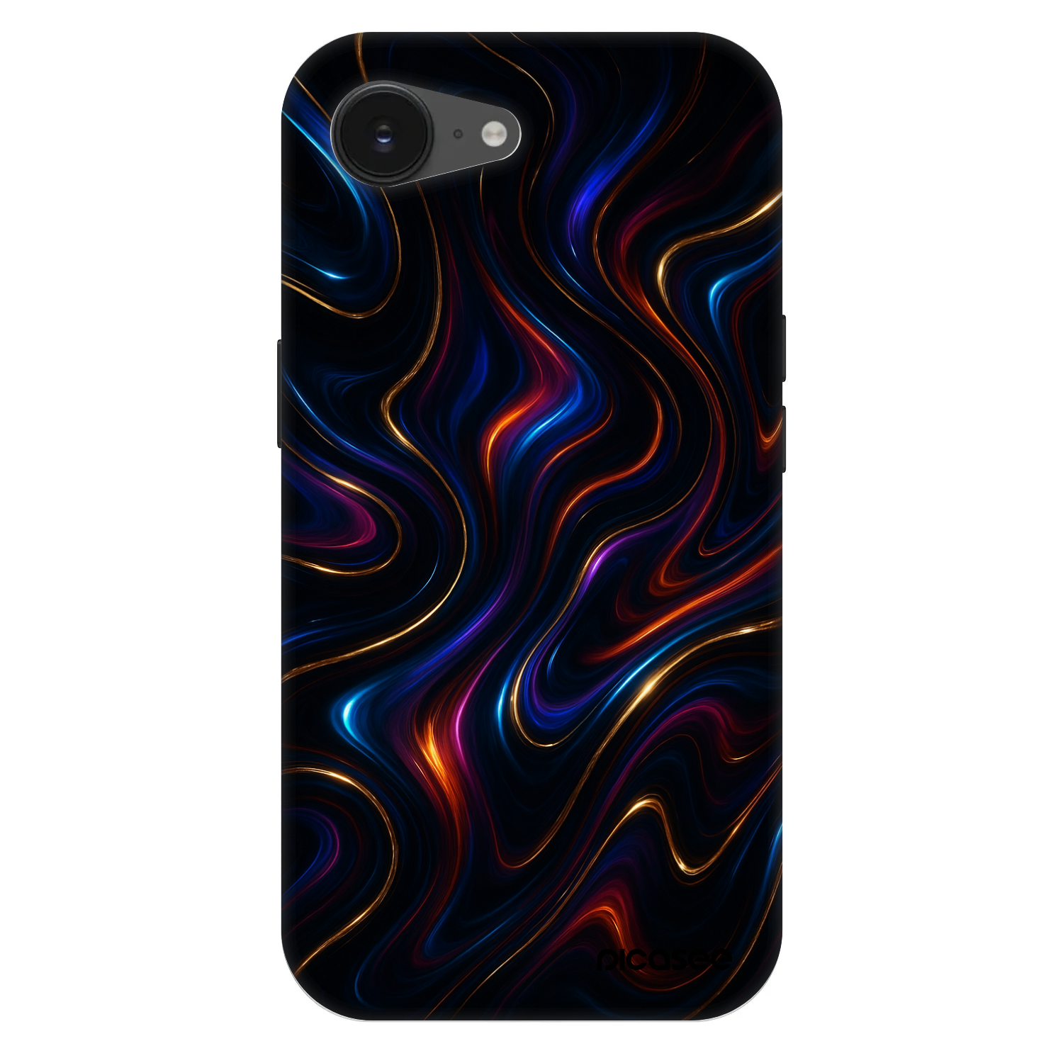 Picasee Fashion Case MagSafe za Apple iPhone 16e - Noir