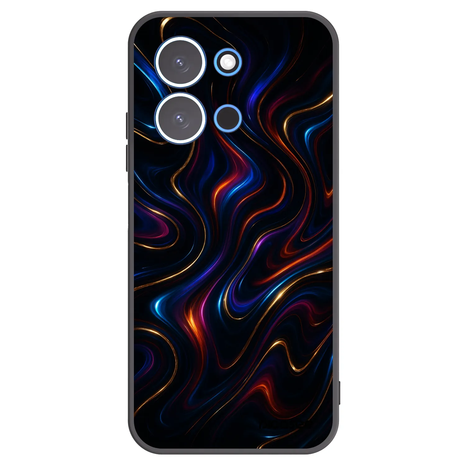 Picasee crna silikonska maskica za Xiaomi Redmi 15C 4G - Noir