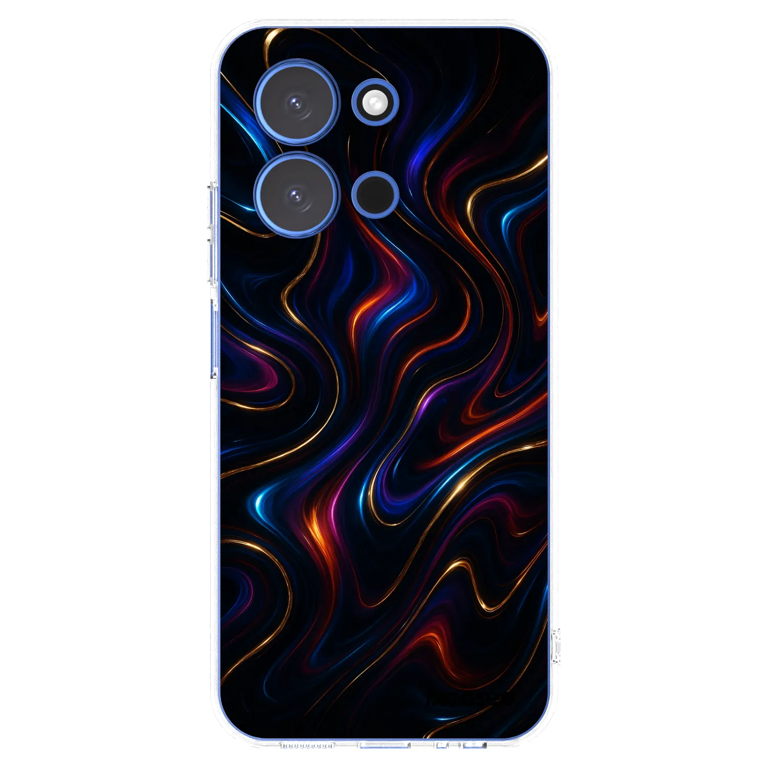 Picasee silikonska prozirna maskica za Xiaomi Redmi 15C 4G - Noir