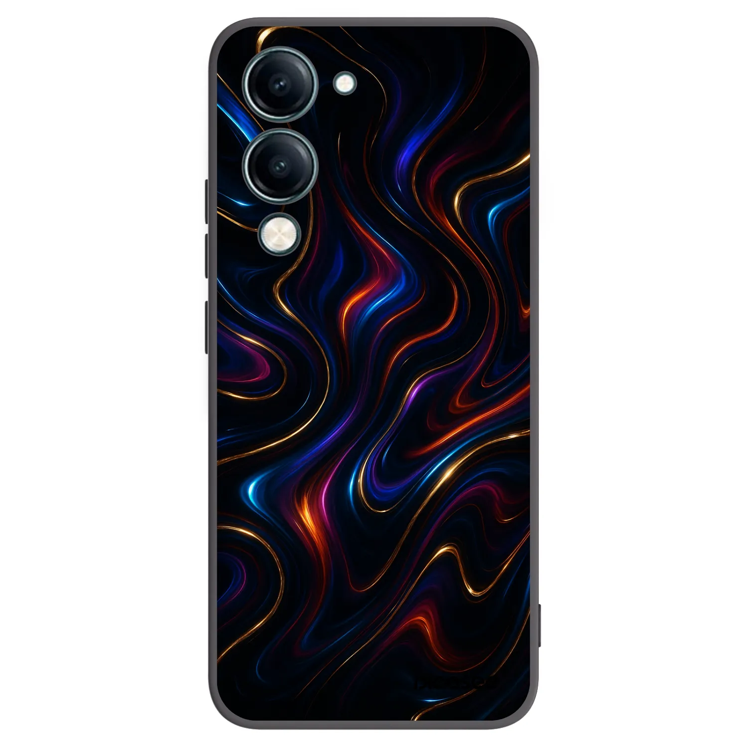 Picasee crna silikonska maskica za Vivo Y29s 5G - Noir