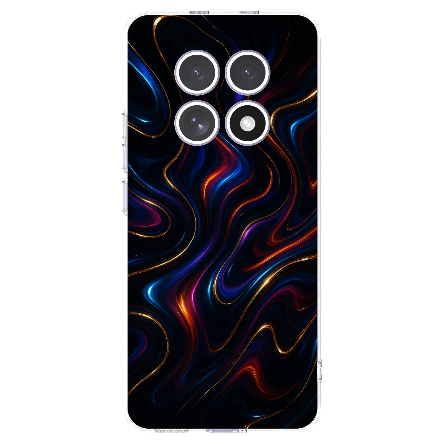Picasee silikonska prozirna maskica za Xiaomi Redmi Note 15 - Noir