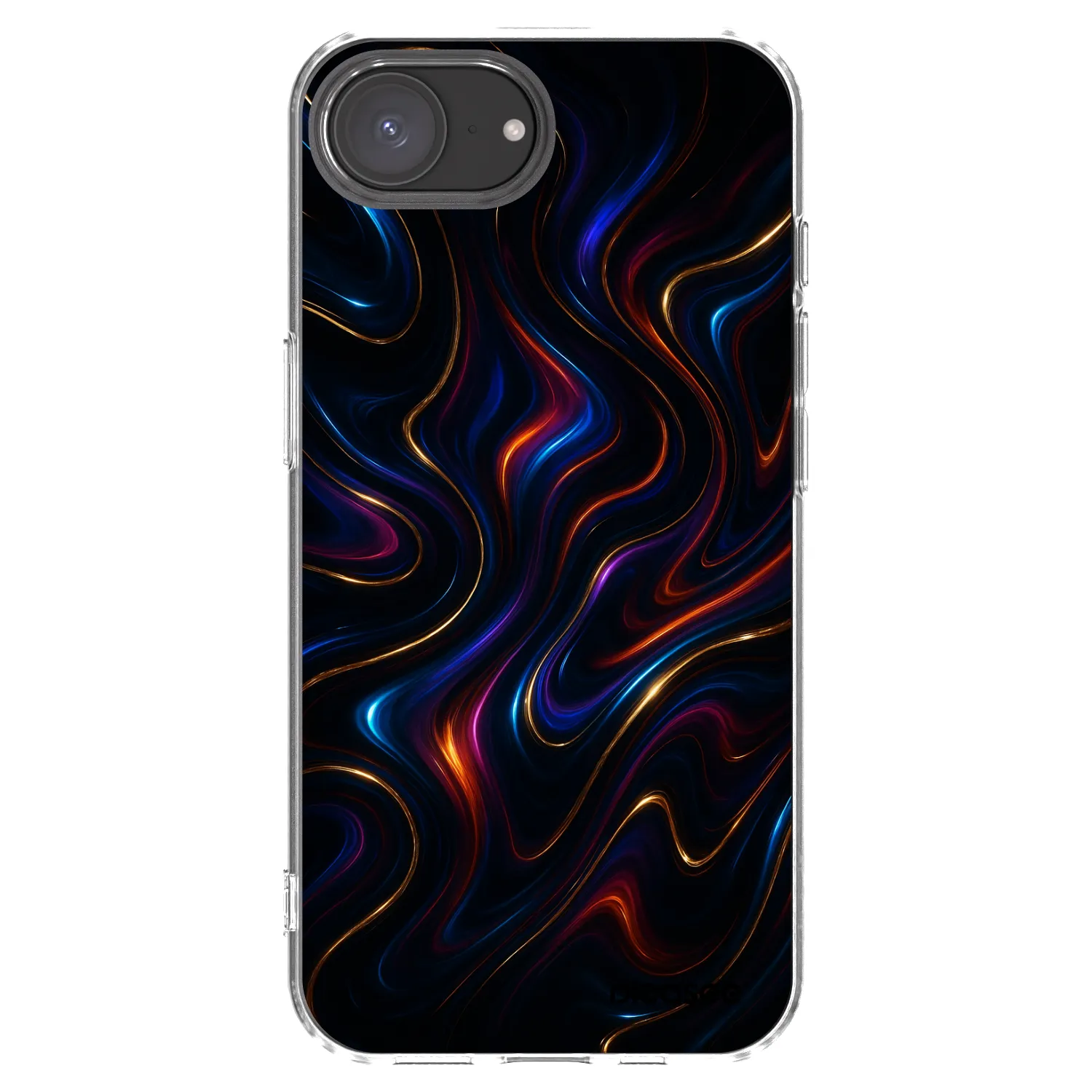 Picasee silikonska prozirna maskica za Apple iPhone 17e - Noir