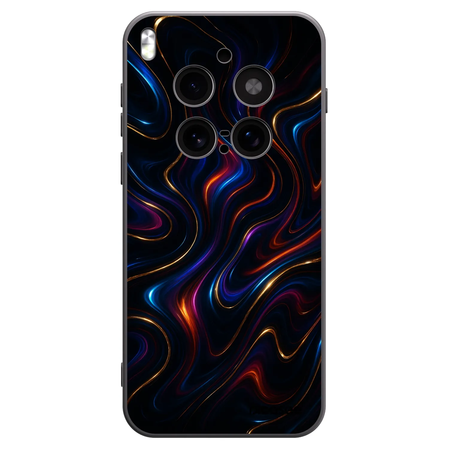Picasee crna silikonska maskica za Vivo X300 Pro - Noir