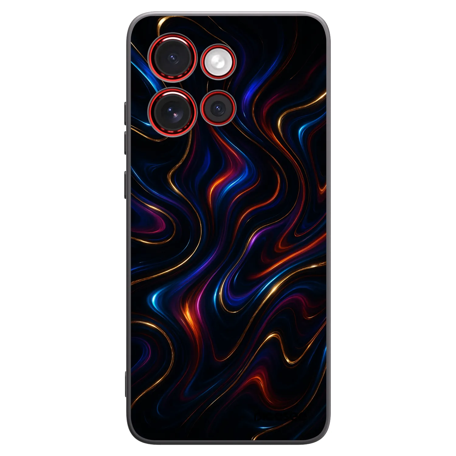 Picasee crna silikonska maskica za Motorola Edge 60 Neo 5G - Noir