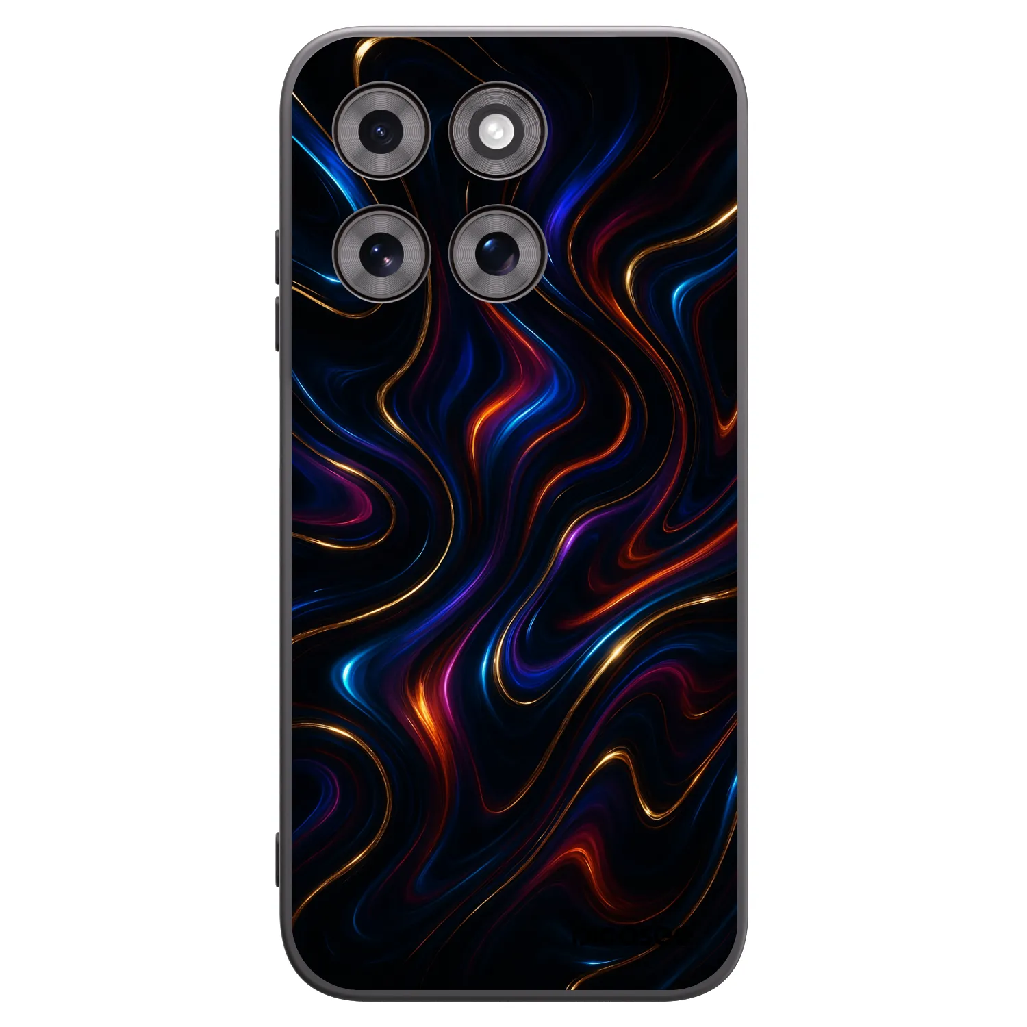 Picasee crna silikonska maskica za Motorola Moto G77 - Noir