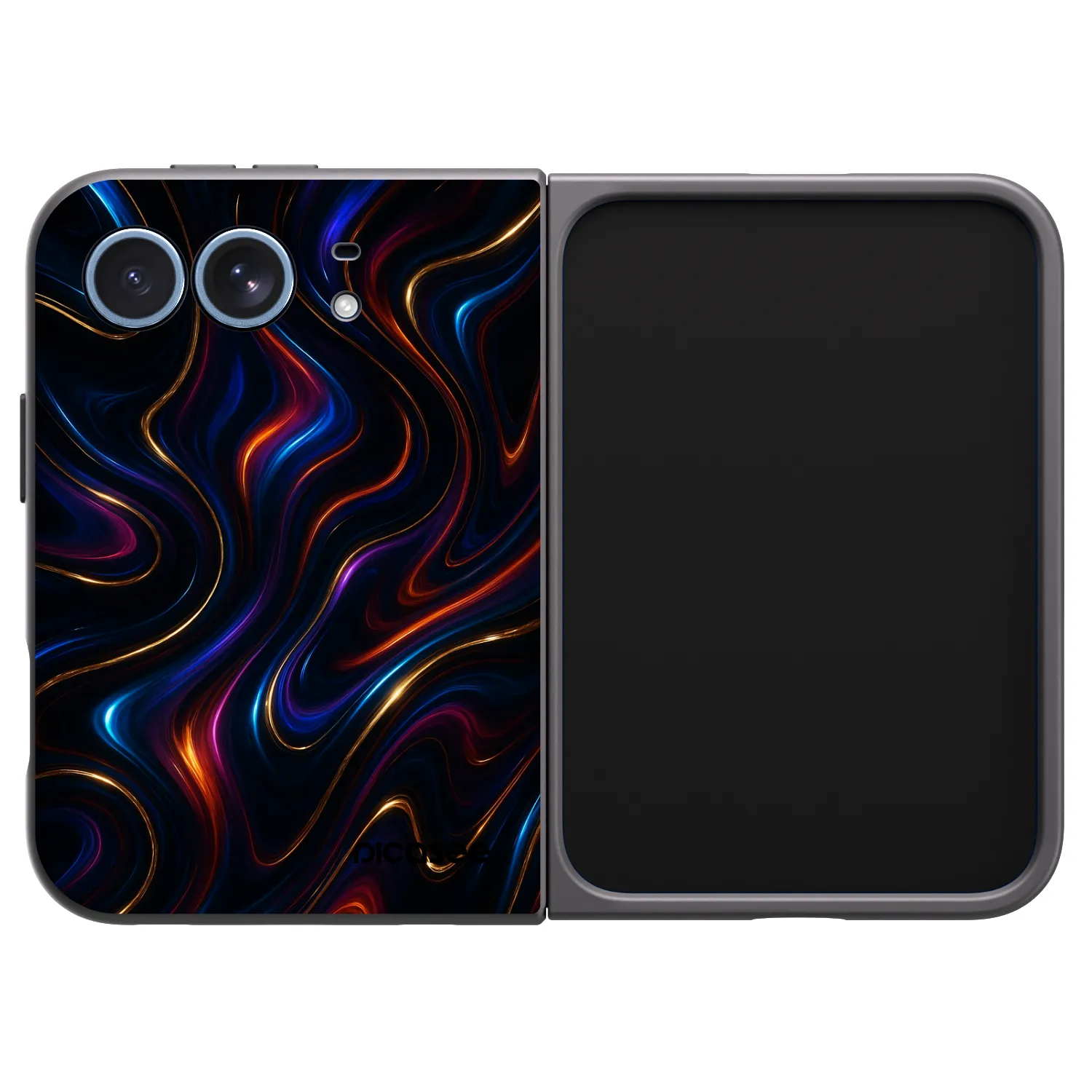 Picasee crna silikonska maskica za Apple iPhone Ultra - Noir