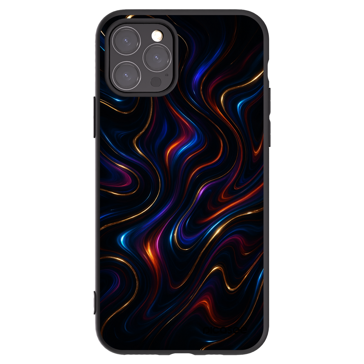 Picasee crna silikonska maskica za Apple iPhone 11 Pro - Noir