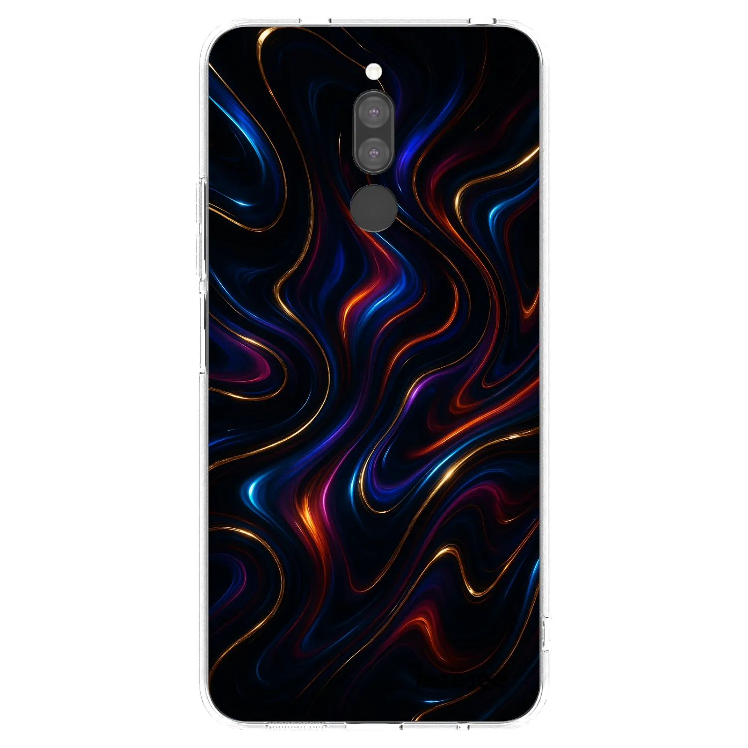 Picasee silikonska prozirna maskica za Xiaomi Redmi 8 - Noir